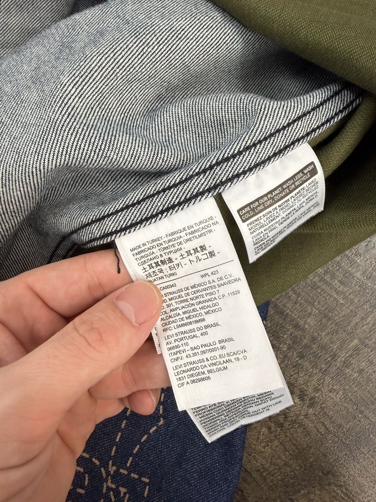 Bape × Levi's Bape x Levi's Denim Jacket Multi Camo Size US L / EU 52-54 / 3 - 8 Thumbnail