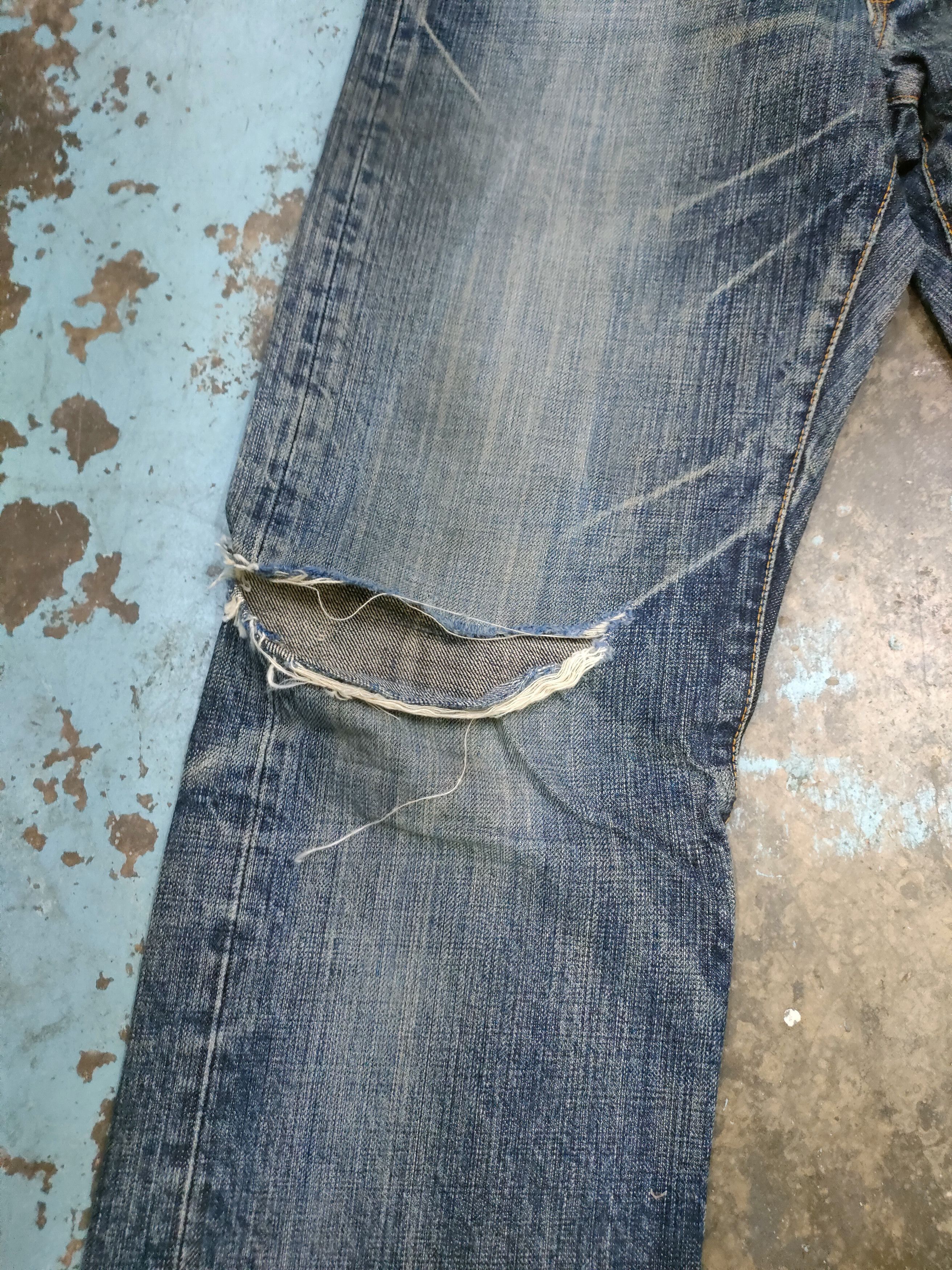 Eternal Distressed Enternal Japanese Denim Size US 28 / EU 44 - 6 Thumbnail