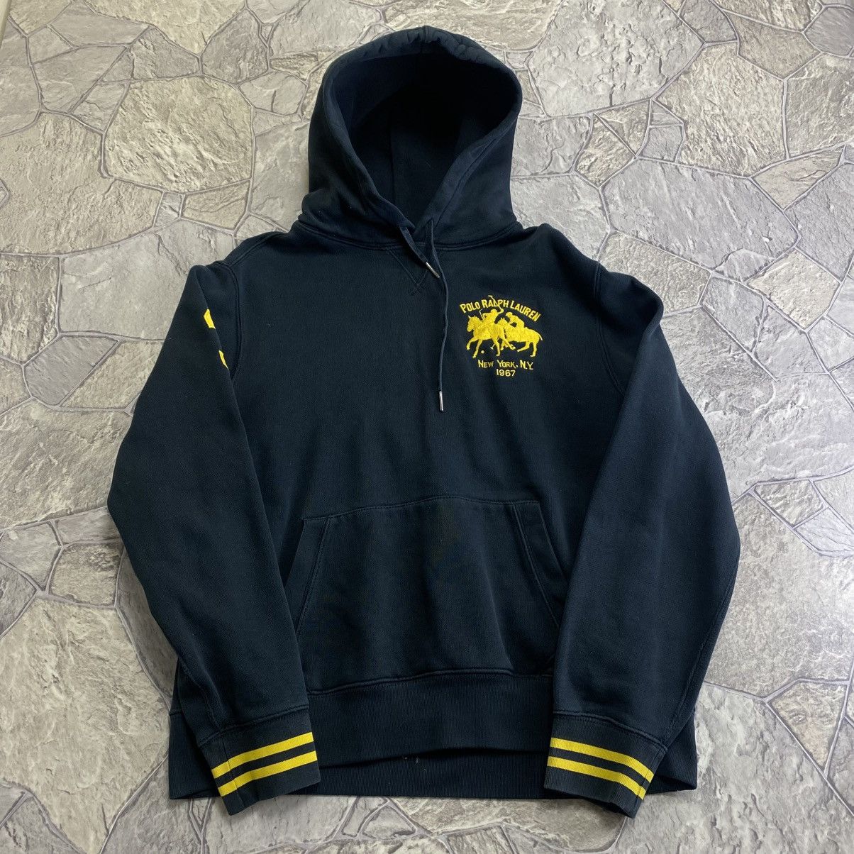 Polo Ralph Lauren Vintage Polo by Ralph Lauren Hoodie #3 Y2K Big Pony Size US L / EU 52-54 / 3 - 1 Thumbnail