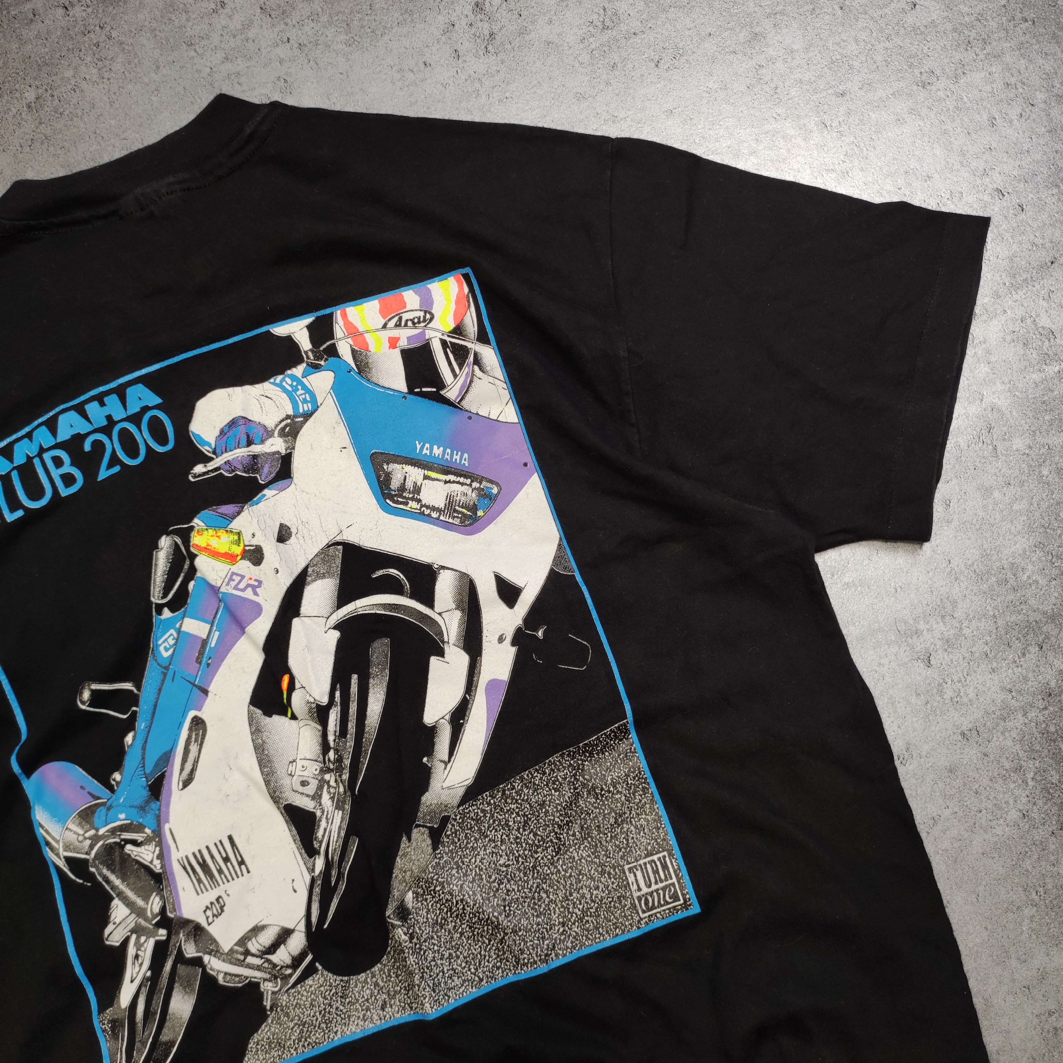 Vintage × Yamaha Vintage OG 1992 Yamaha Turn One Club 200 Promo Tee Size US XL / EU 56 / 4 - 10 Thumbnail