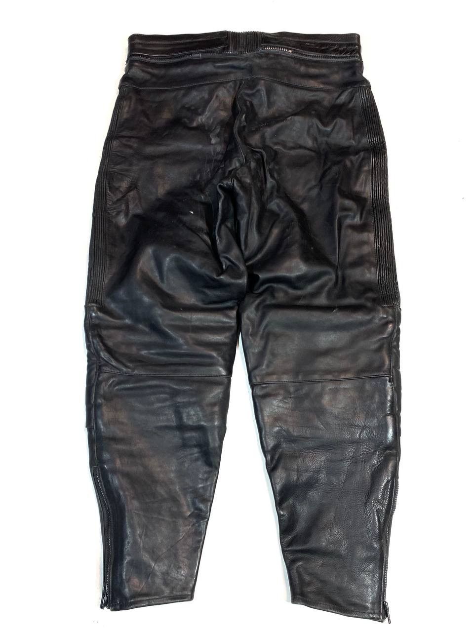 Japanese Brand × Vintage Akito Racing Moto Leather Pants Vintage Size US 36 / EU 52 - 2 Thumbnail