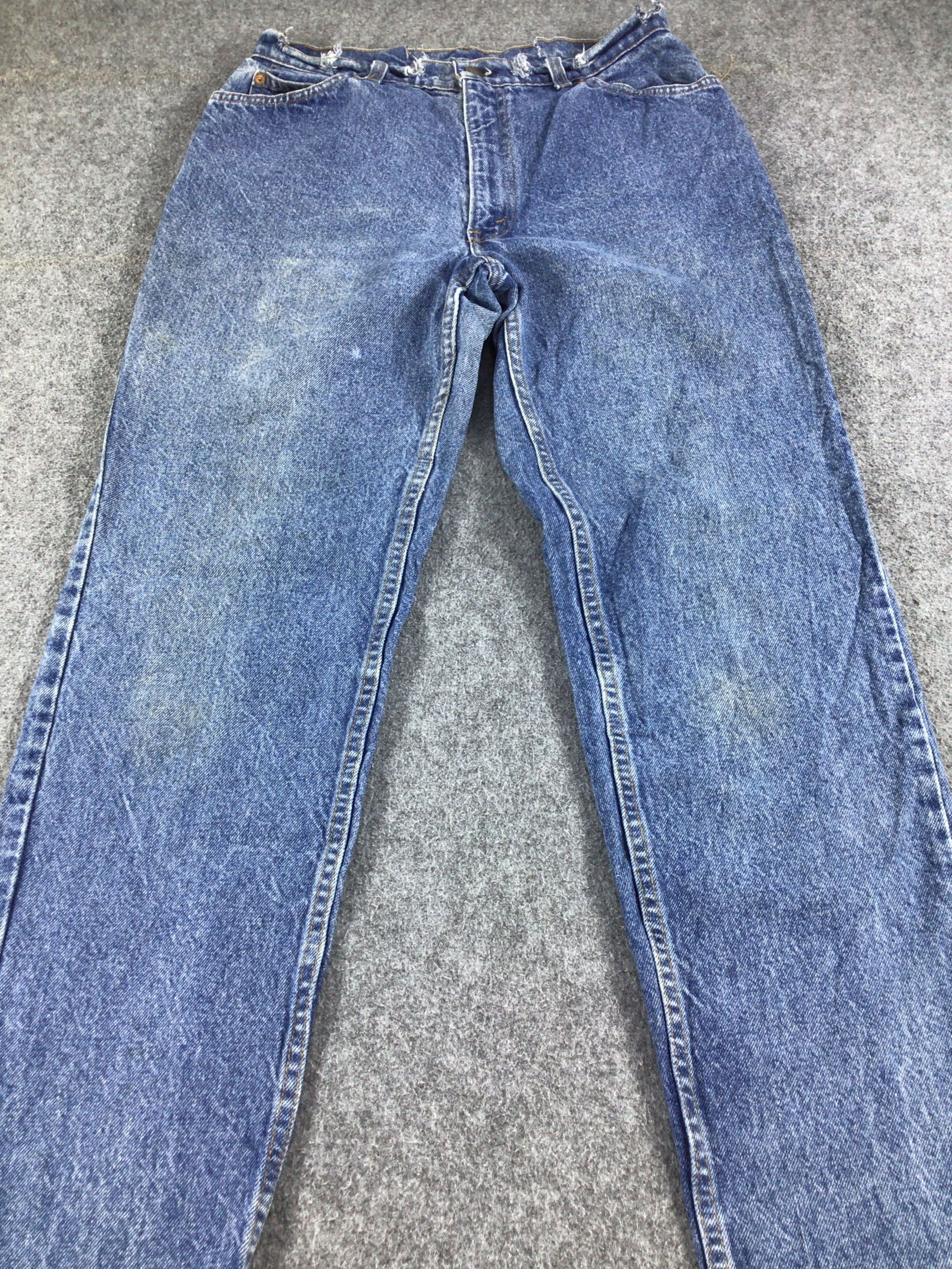 Levi's Vintage Levis White Tab Distressed Jeans KJ231 Size US 31 - 3 Thumbnail