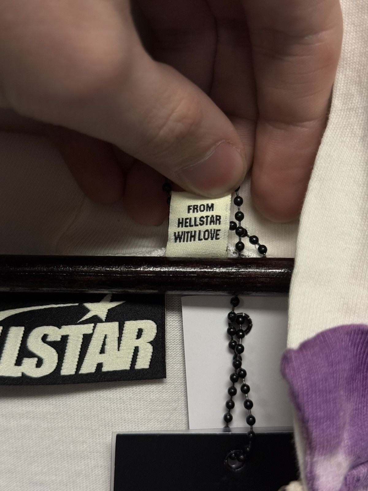 HELLSTAR Hellstar DYE DIE Hoodie Zip UP/Shirt Size L (NEW) Size US L / EU 52-54 / 3 - 12 Thumbnail