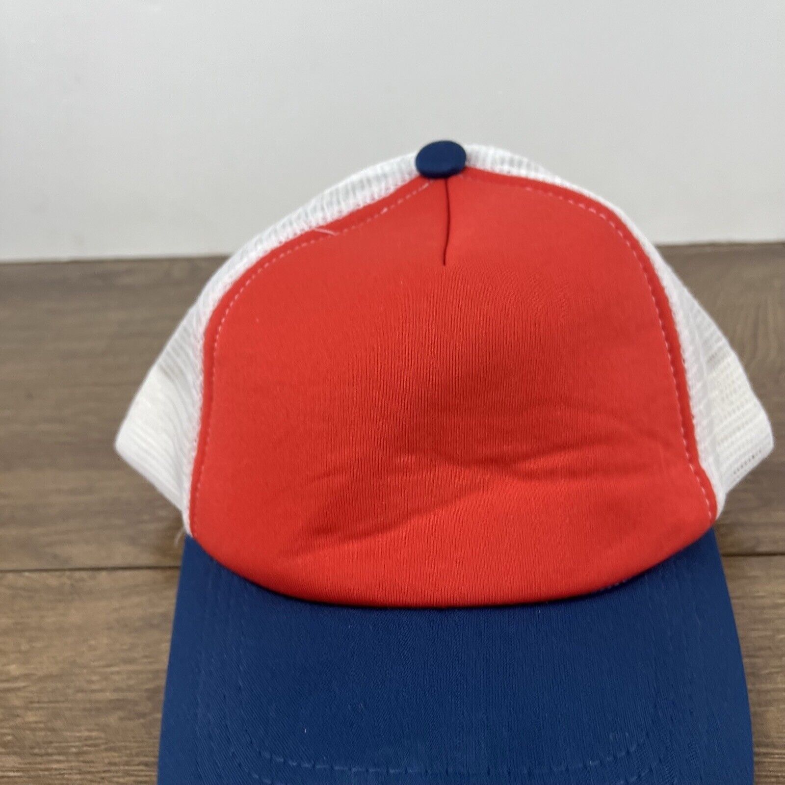 Other Plain Red Blue Snapback Hat Red Hat Adjustable Red Adult Siz Size ONE SIZE - 6 Thumbnail