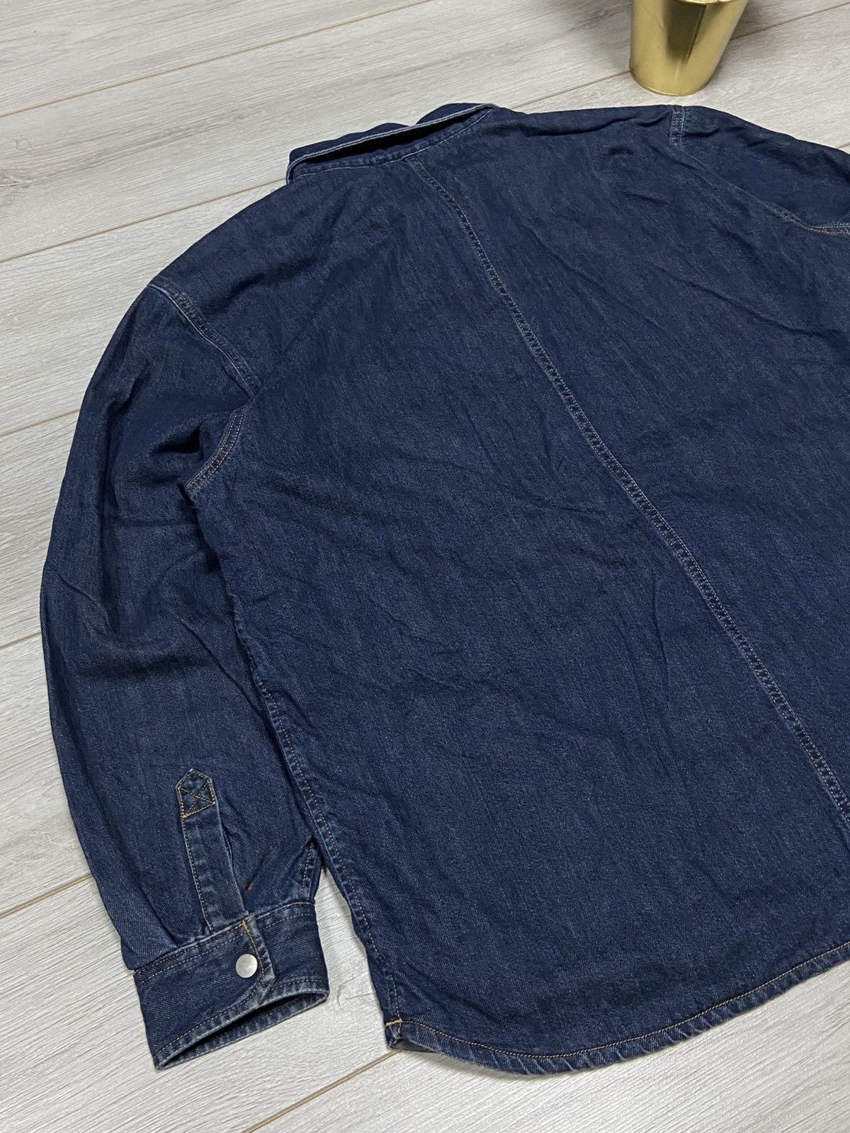 Carhartt Carhartt insulated lined denim jacket shirt buttons pockets Size US XXL / EU 58 / 5 - 12 Thumbnail