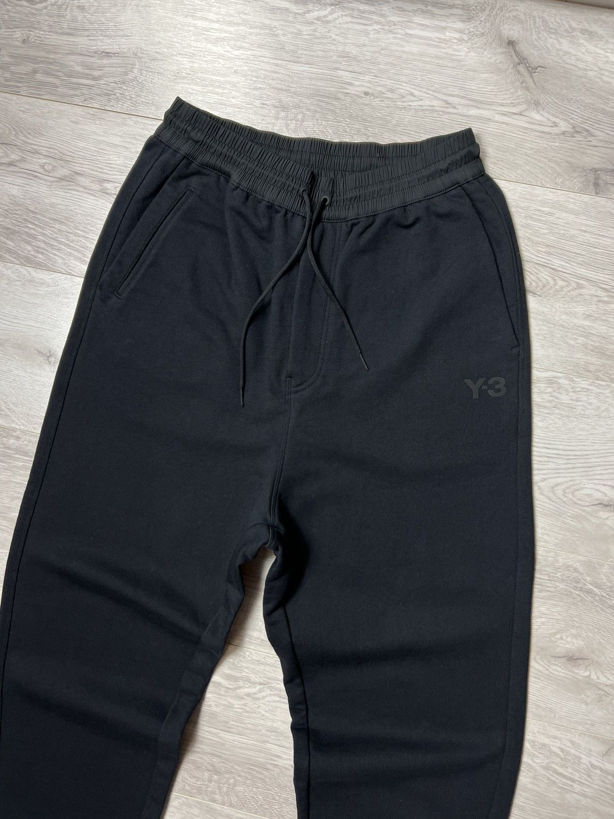 Adidas × Y's Yohji Yamamoto Adidas Y-3 Classic Terry Cropped Sweat Pants Size US 30 / EU 46 - 4 Thumbnail