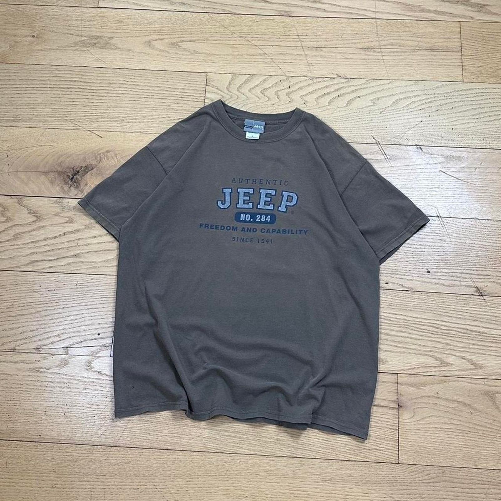 Jeep × Vintage Vintage Jeep T-shirt Size US XL / EU 56 / 4 - 1 Thumbnail