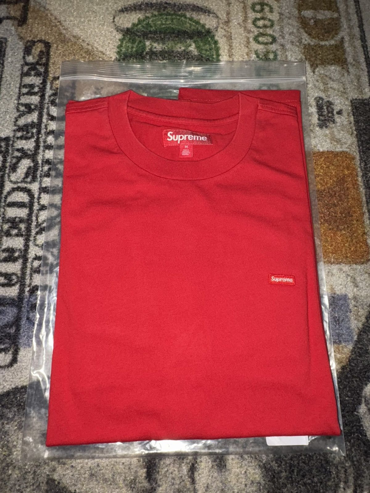 Supreme Supreme Small Box L/S Tee Red Size US M / EU 48-50 / 2 - 1 Thumbnail