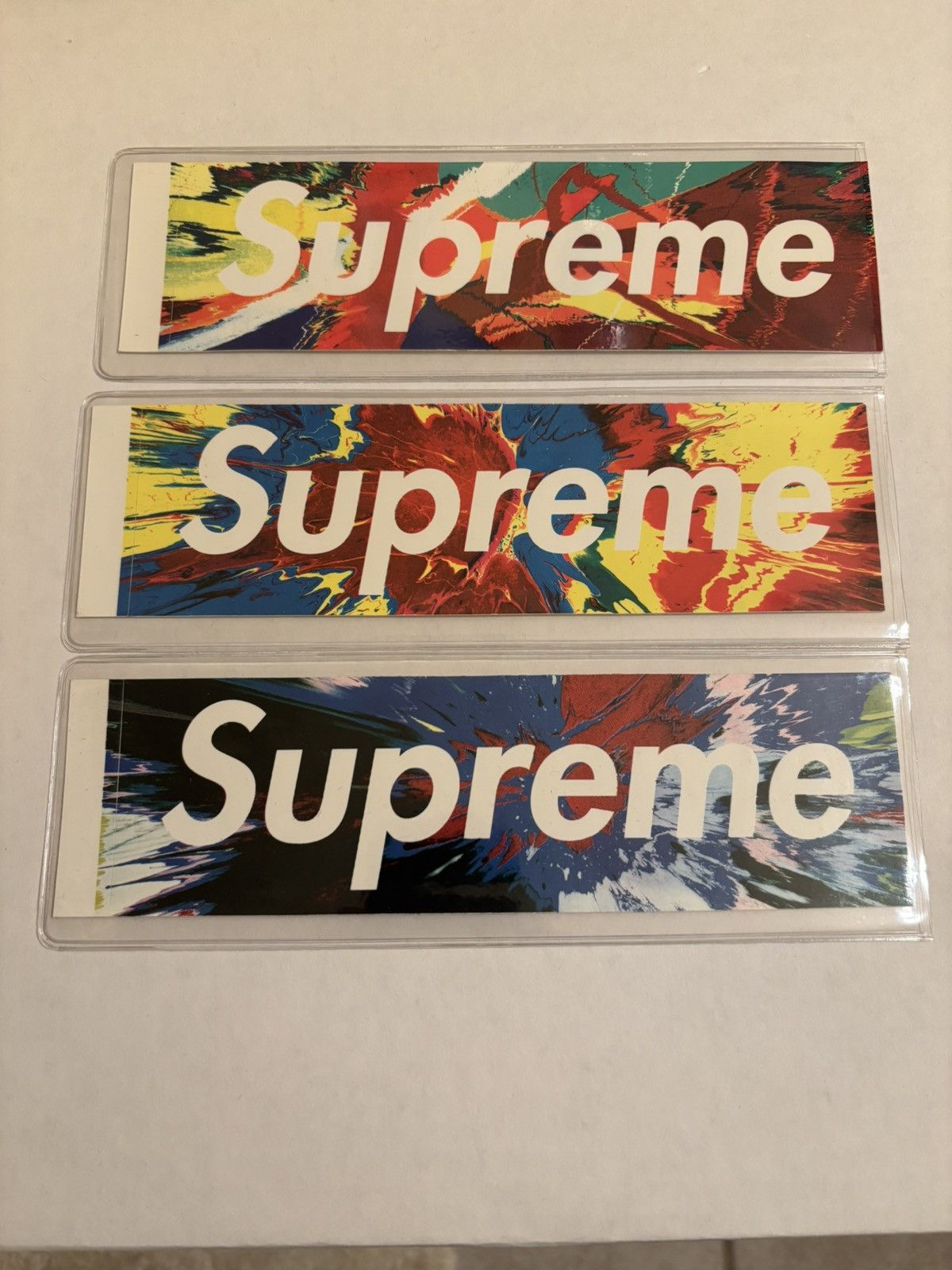 Damien Hirst × Supreme Supreme x Damien Hirst Spinart box logo