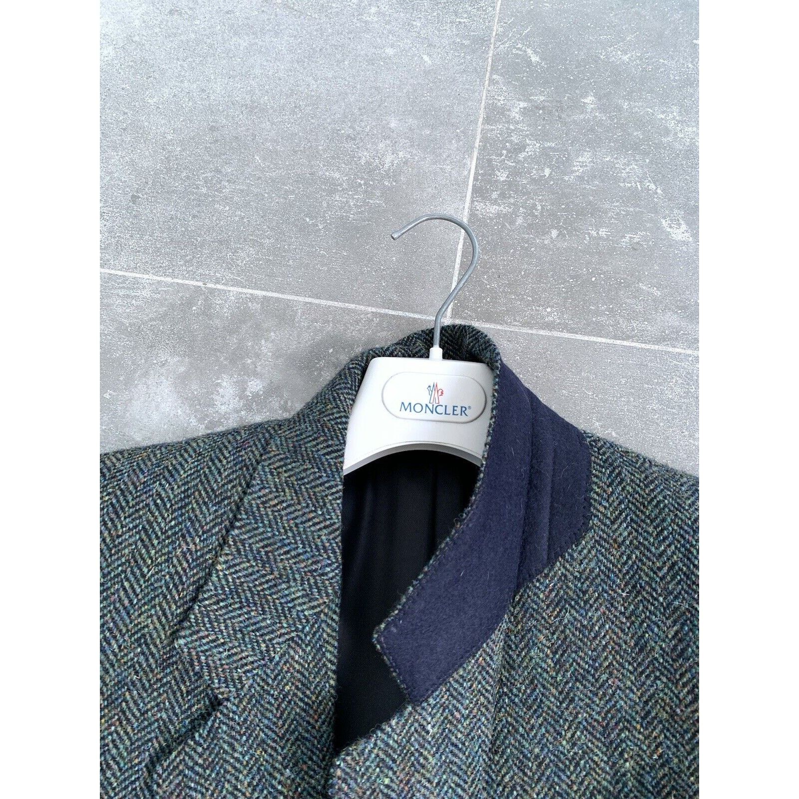 Burberry × Harris Tweed Men's BURBERRYS' HARRIS TWEED Sport Blazer Jacket Coat EU 52 Size 52R - 18 Thumbnail