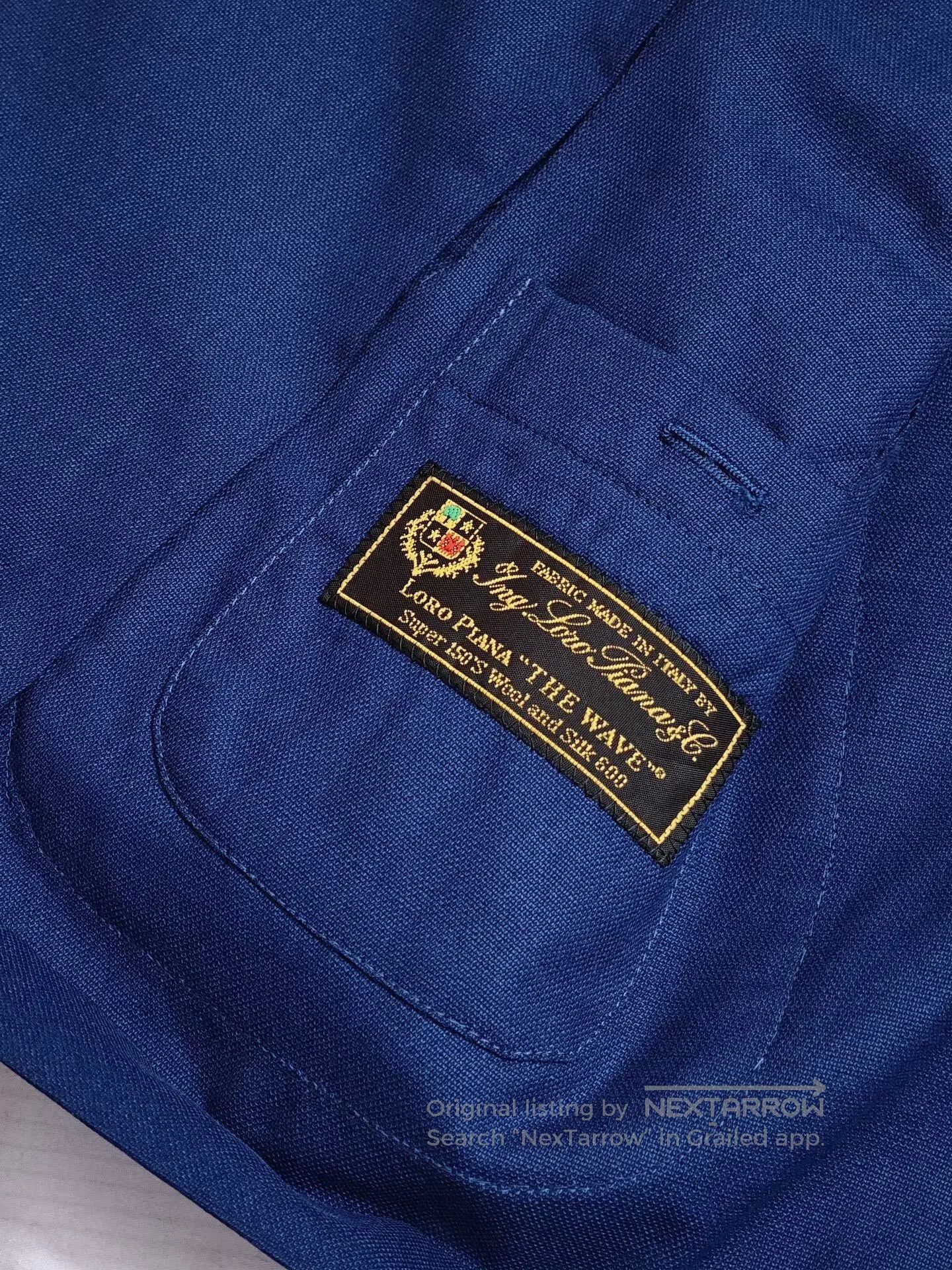 Loro Piana Loro Piana Wool Silk Suit Jacket. Size US S / EU 44-46 / 1 - 7 Thumbnail