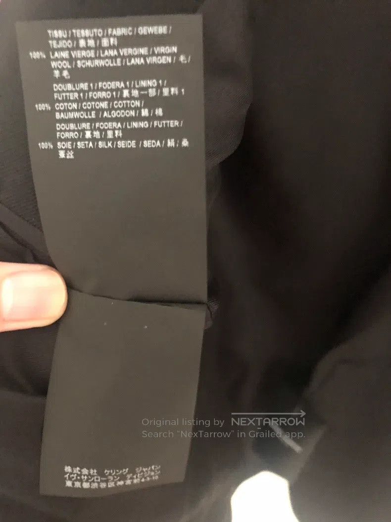 Saint Laurent Paris Saint Laurent Paris jacket Size US S / EU 44-46 / 1 - 6 Thumbnail