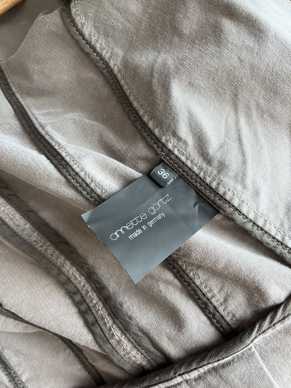 Annette Gortz ANNETTE GÖRTZ Long Corduroy Jacket Size 36 Size XS / US 0-2 / IT 36-38 - 8 Thumbnail