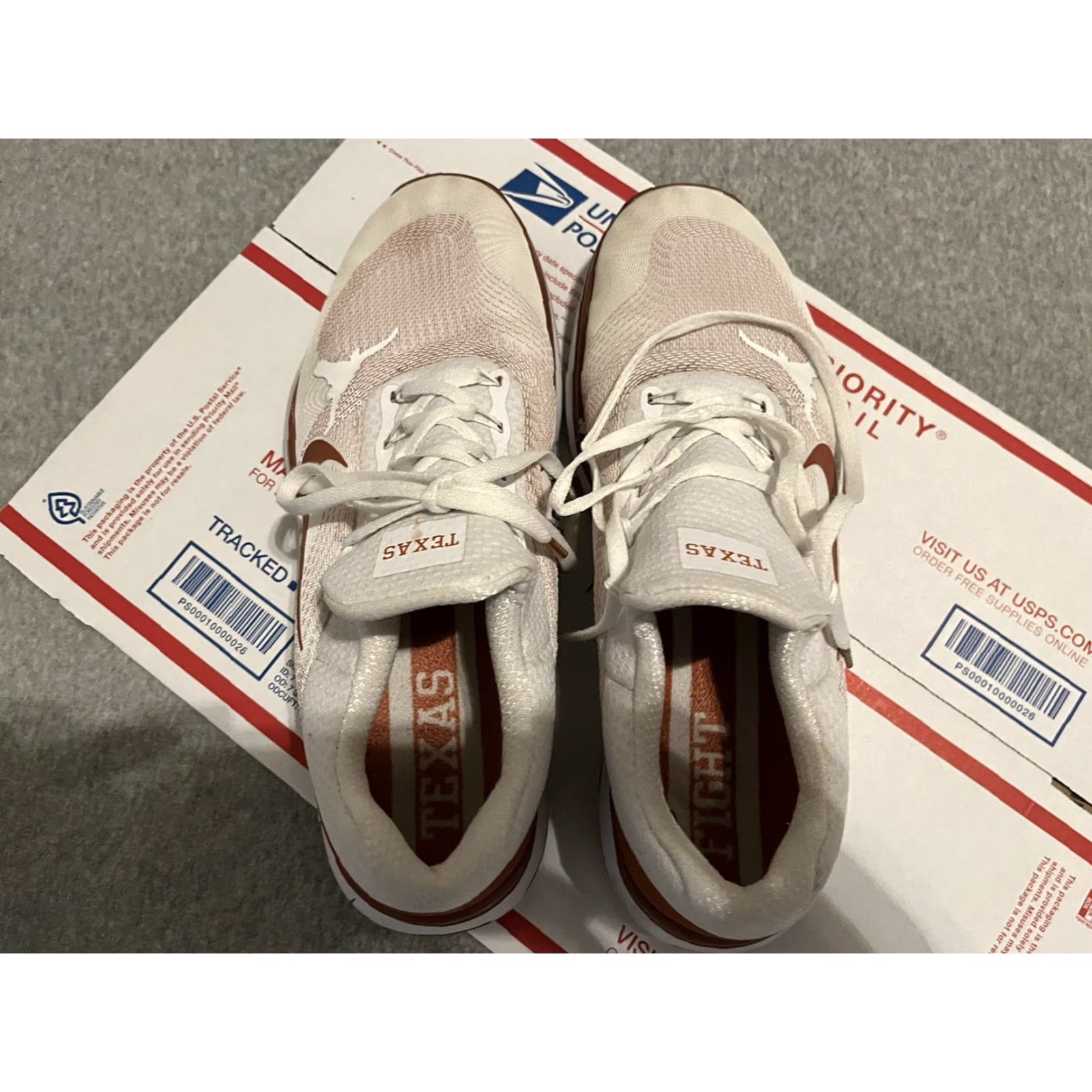 Nike Nike Free Trainer V7 SG Sneaker Men 11 White Orange Texas Longhorns 898049-100 Size US 10 / EU 43 - 6 Thumbnail