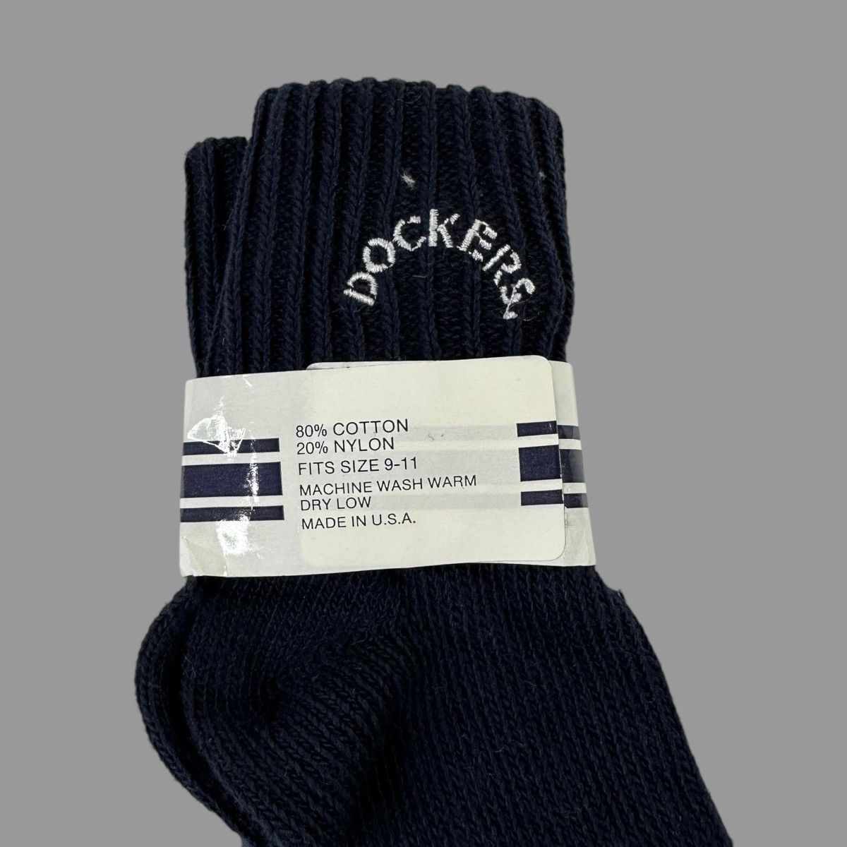 Dockers × Vintage Vintage 1990s dockers socks Size ONE SIZE - 2 Thumbnail