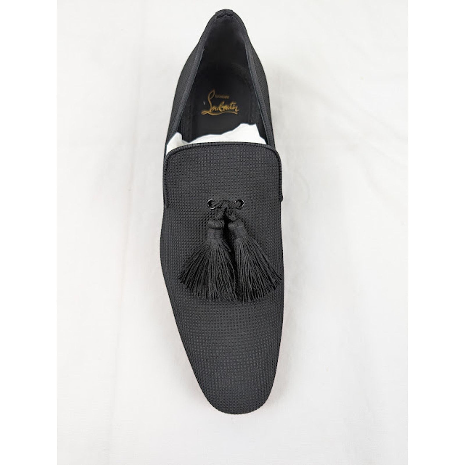 Christian Louboutin o1rshd1 Officialito Flat Shoes in Black Size US 10 / EU 43 - 6 Thumbnail