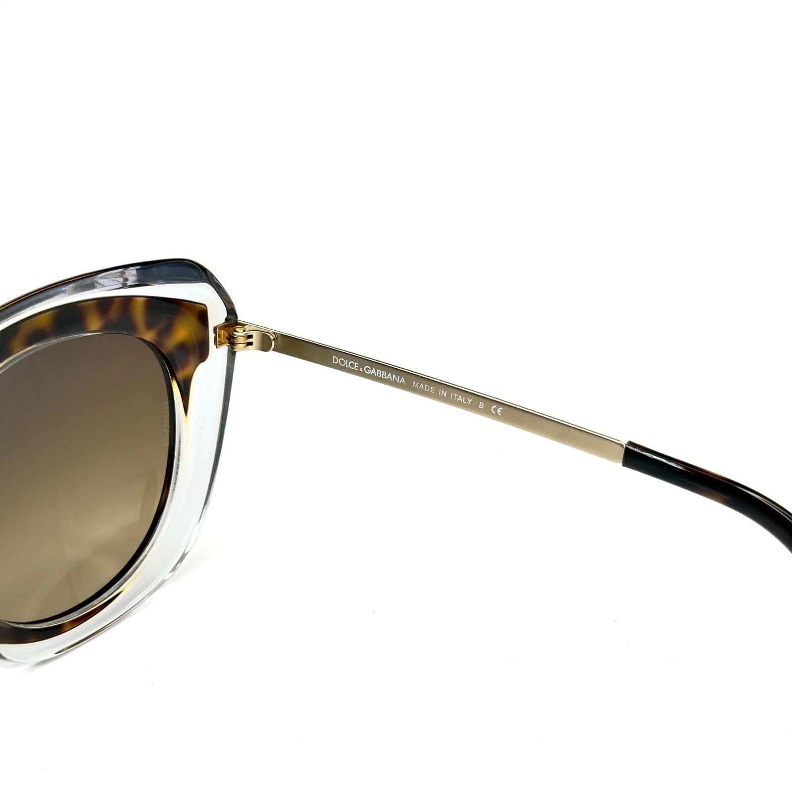 Dolce & Gabbana DOLCE & GABBANA DG4282 DOUBLE LINE Crystal 4282 Sunglasses Size ONE SIZE - 4 Thumbnail