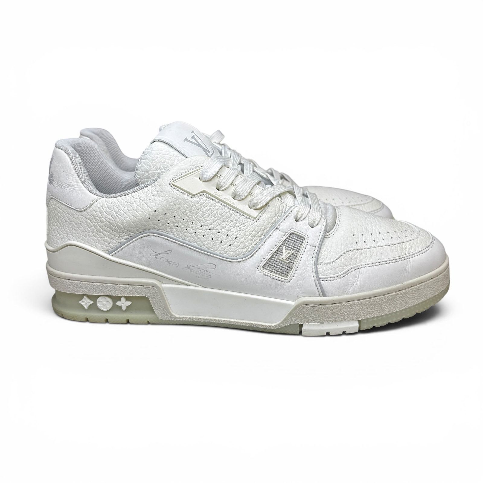 Louis Vuitton Louis Vuitton LV #54 Trainer Sneakers White | Size 8.5LV Size US 9.5 / EU 42-43 - 1 Thumbnail