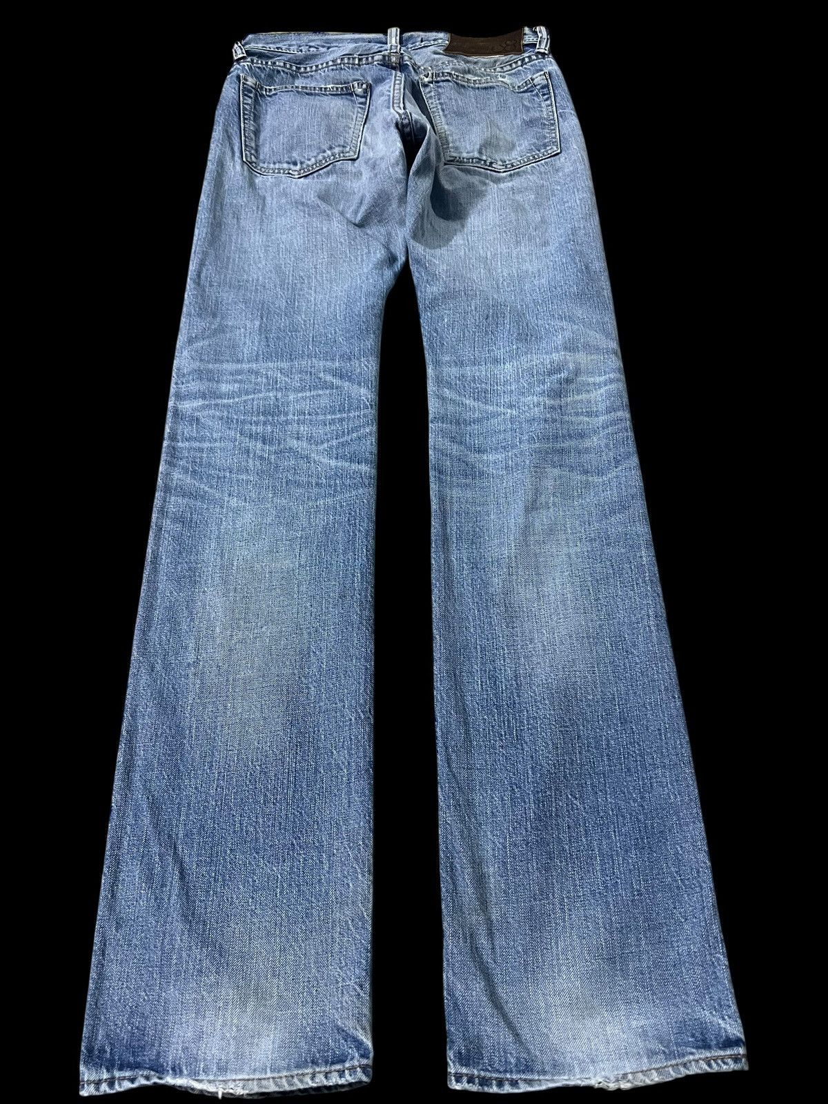 Japanese Brand 💥Vintage Johnbull Selvedge Faded Jean Size US 29 - 2 Thumbnail