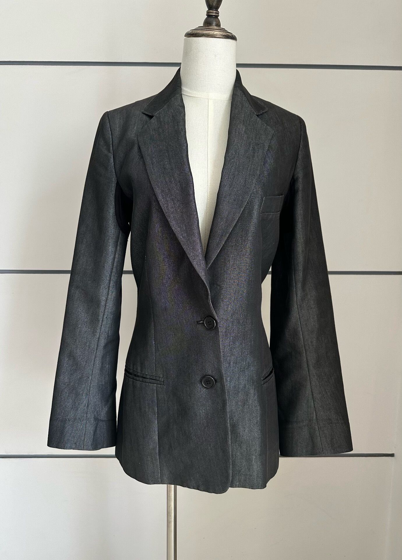 Ann Demeulemeester ANN DEMEULEMEESTER Metal suit| Size L / US 10 / IT 46 - 1 Thumbnail