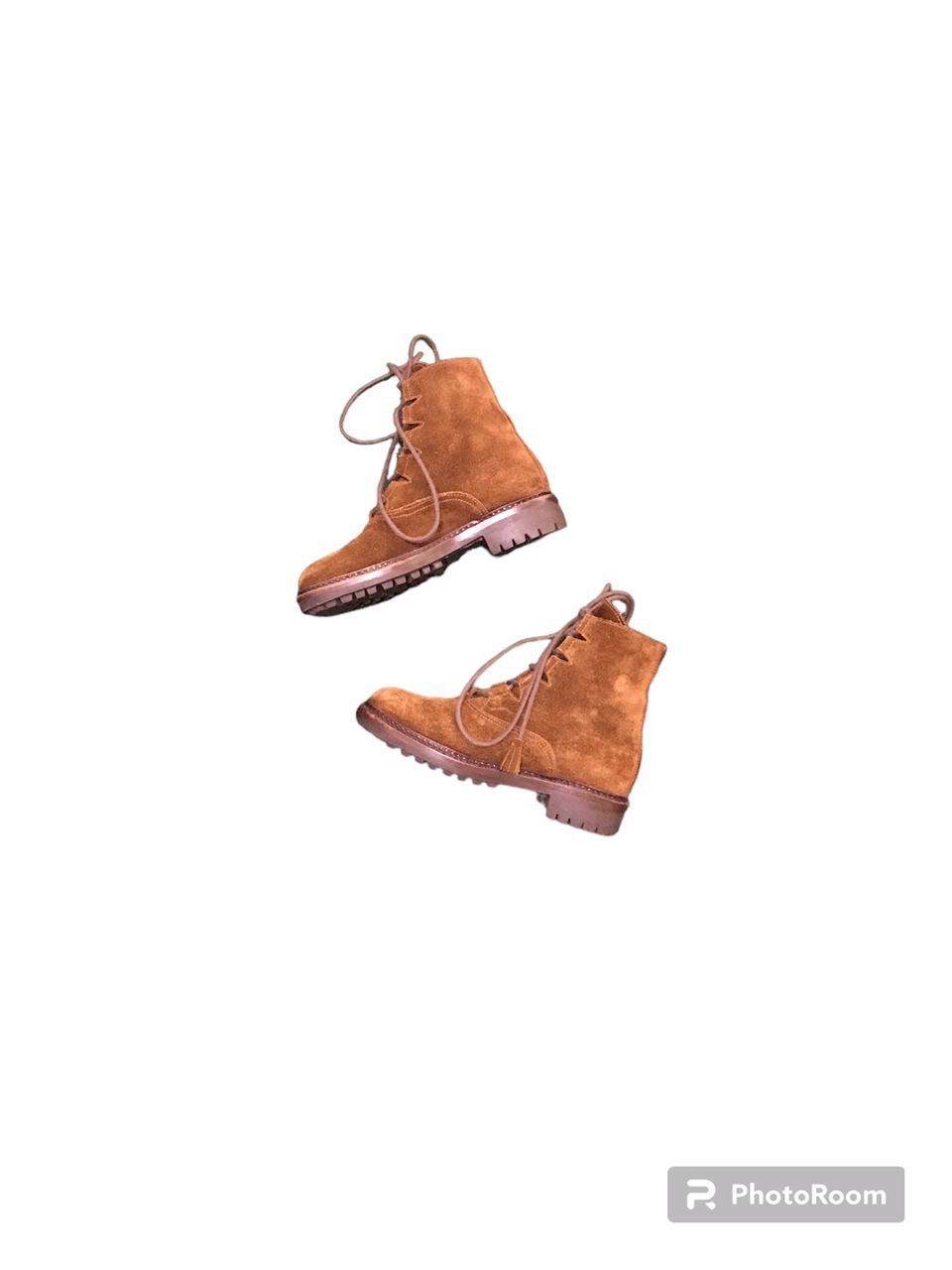 Polo Ralph Lauren × Vintage Vintage Polo Ralph Lauren Suede Leather Boots Size US 6.5 / IT 36.5 - 5 Thumbnail