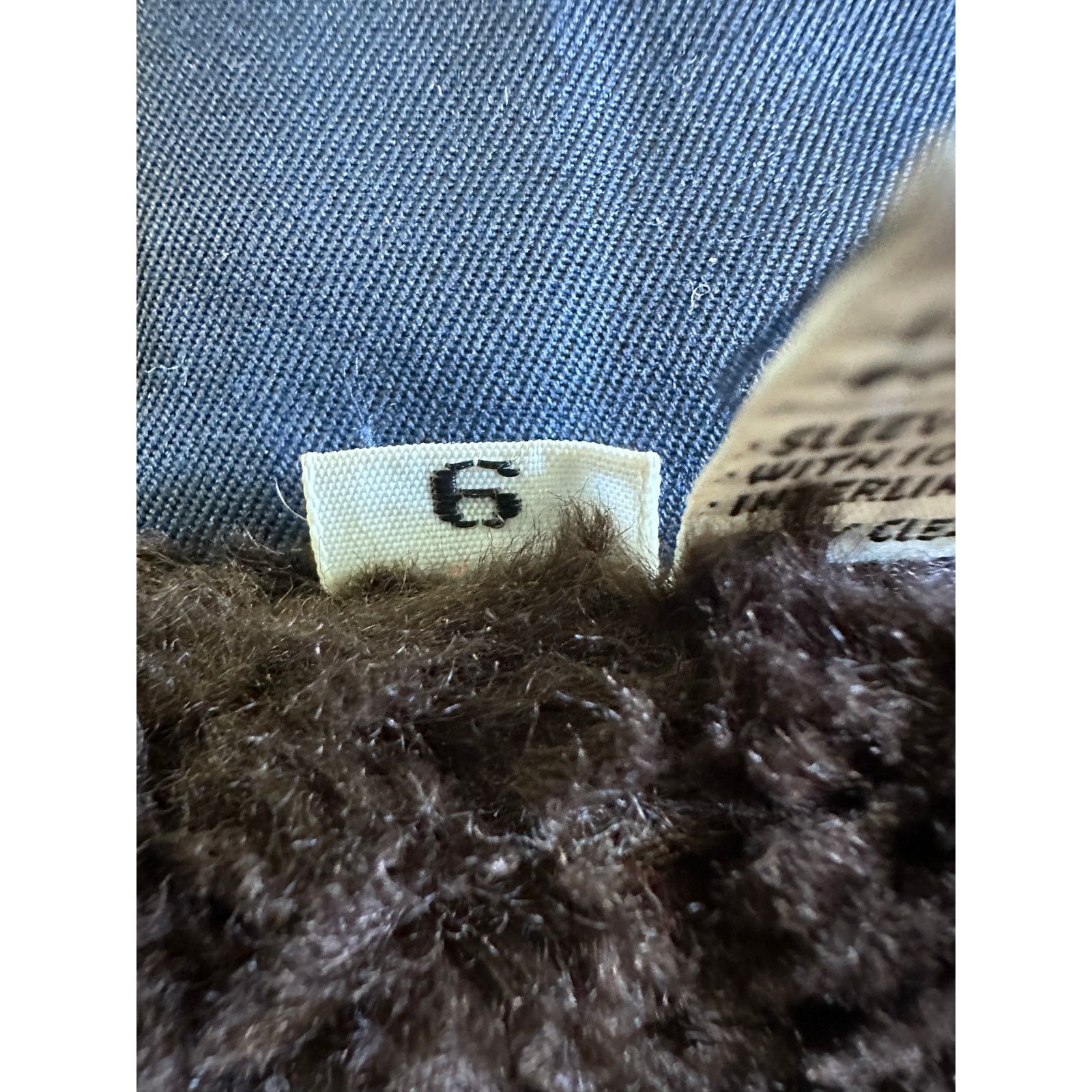 Dior Christian Dior VTG Trench Coat Blue Faux Fur Lining 70s S Size M / US 6-8 / IT 42-44 - 9 Thumbnail