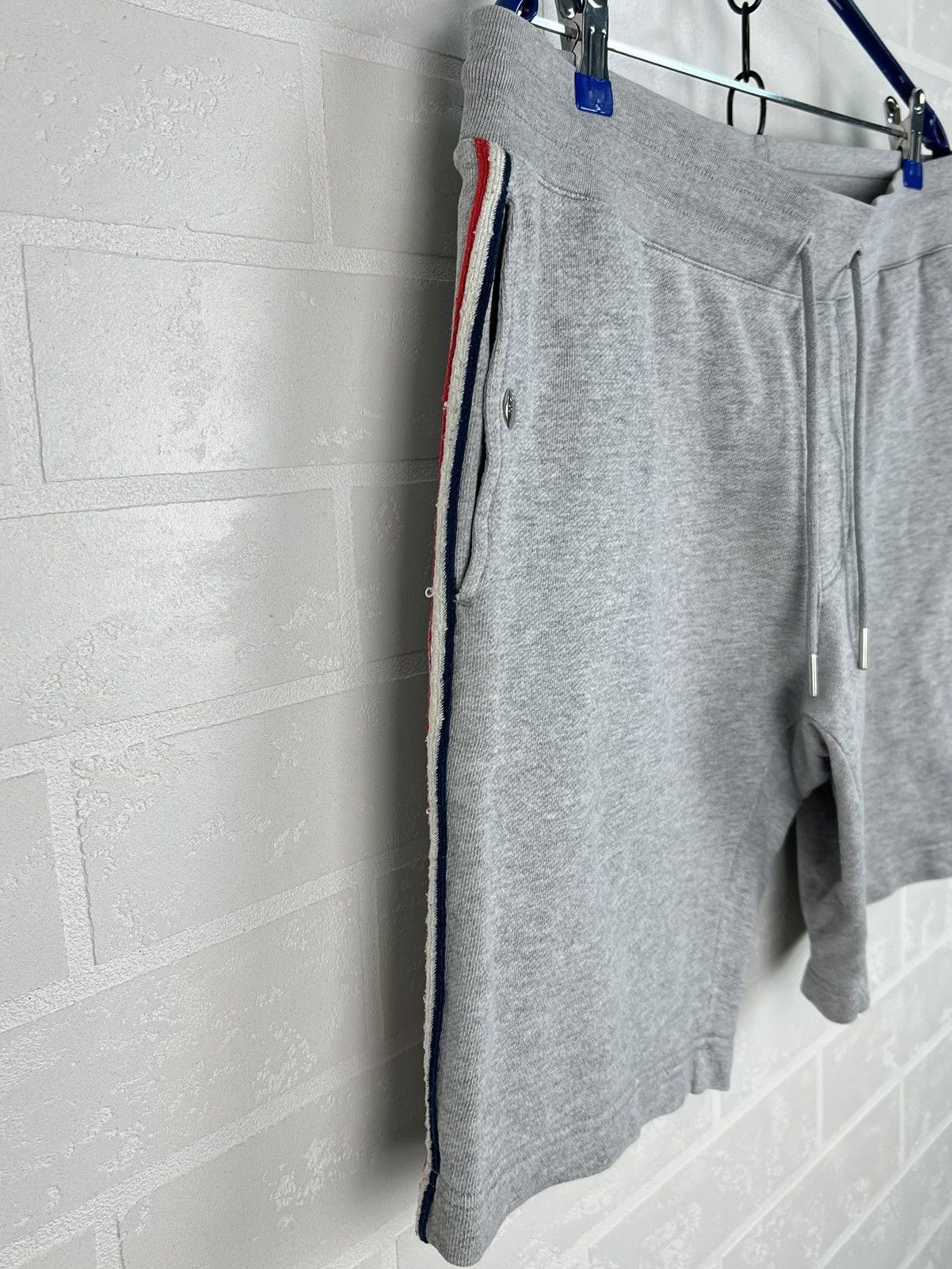 Moncler MONCLER Shorts Cotton Pantalone Corto Side Bands Gray Men's Size US 36 / EU 52 - 7 Thumbnail