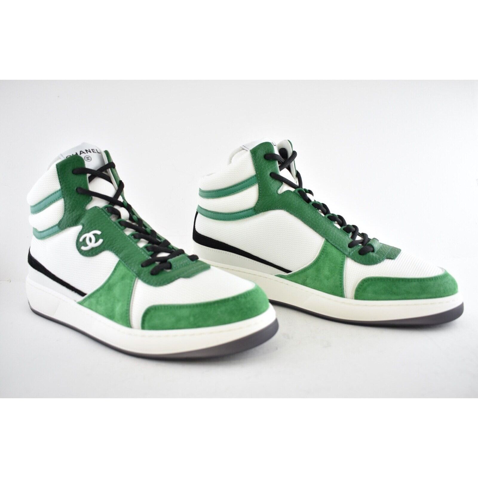 Chanel Chanel 22P Mens High Top Lace Up Trainer Sneaker 45 12 Size US 12 / EU 45 - 4 Thumbnail