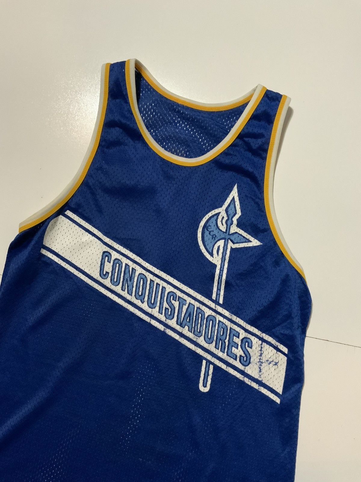 Vintage VTG 70s 80s ECR El Camino Real Conquistadores Track Jersey Size US S / EU 44-46 / 1 - 3 Thumbnail
