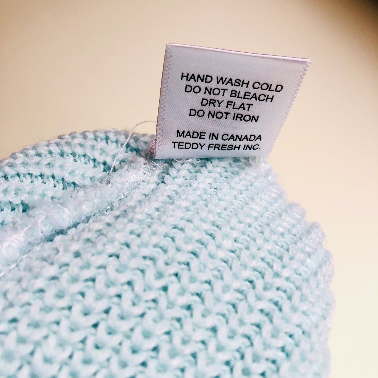 Teddy Fresh NEW Teddy Fresh Beanie LIGHT BLUE Size ONE SIZE - 5 Thumbnail