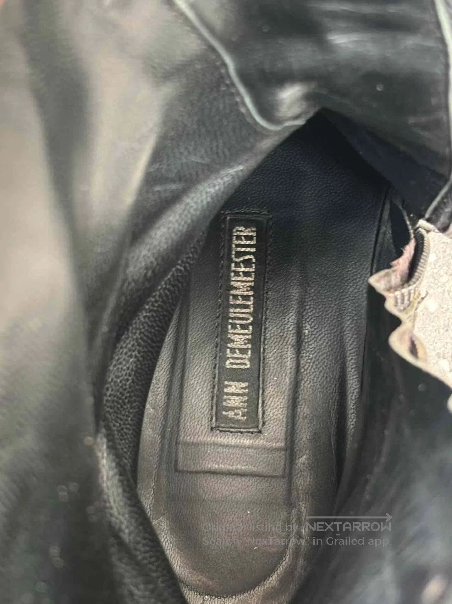 Ann Demeulemeester Ann Demeulemeester AW2011 Side Zip Combat Boots. Size US 6 / IT 36 - 7 Thumbnail