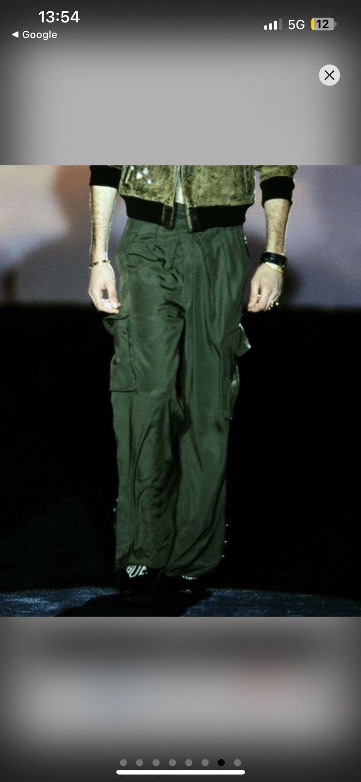Gucci Tom Ford Gucci Era Runway Cargo Size US 31 - 2 Thumbnail