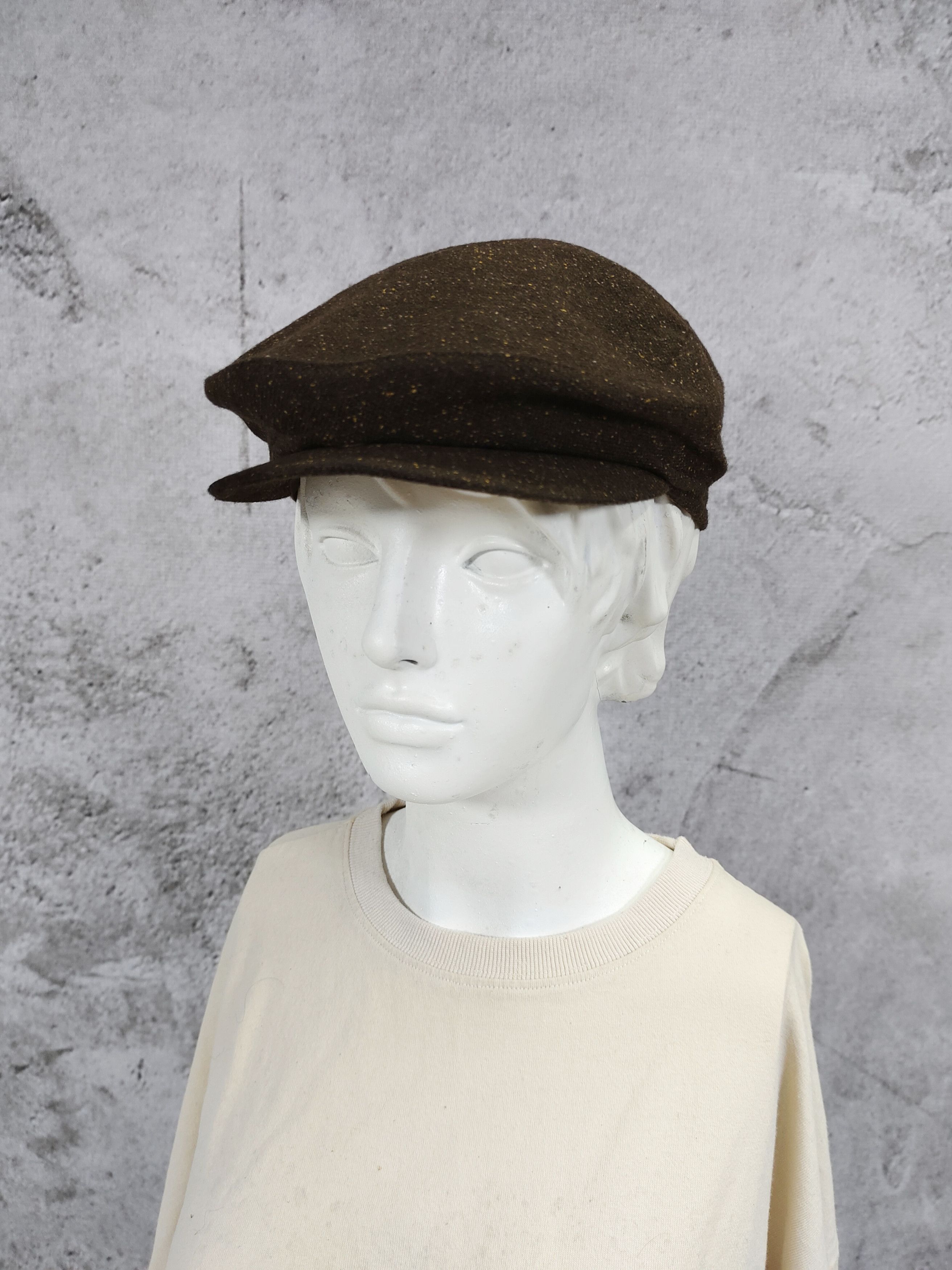 Dolce & Gabbana 2000s D&G- Wool Tweed Heritage Gatsby Style Newsboy Flatcap Size ONE SIZE - 11 Thumbnail