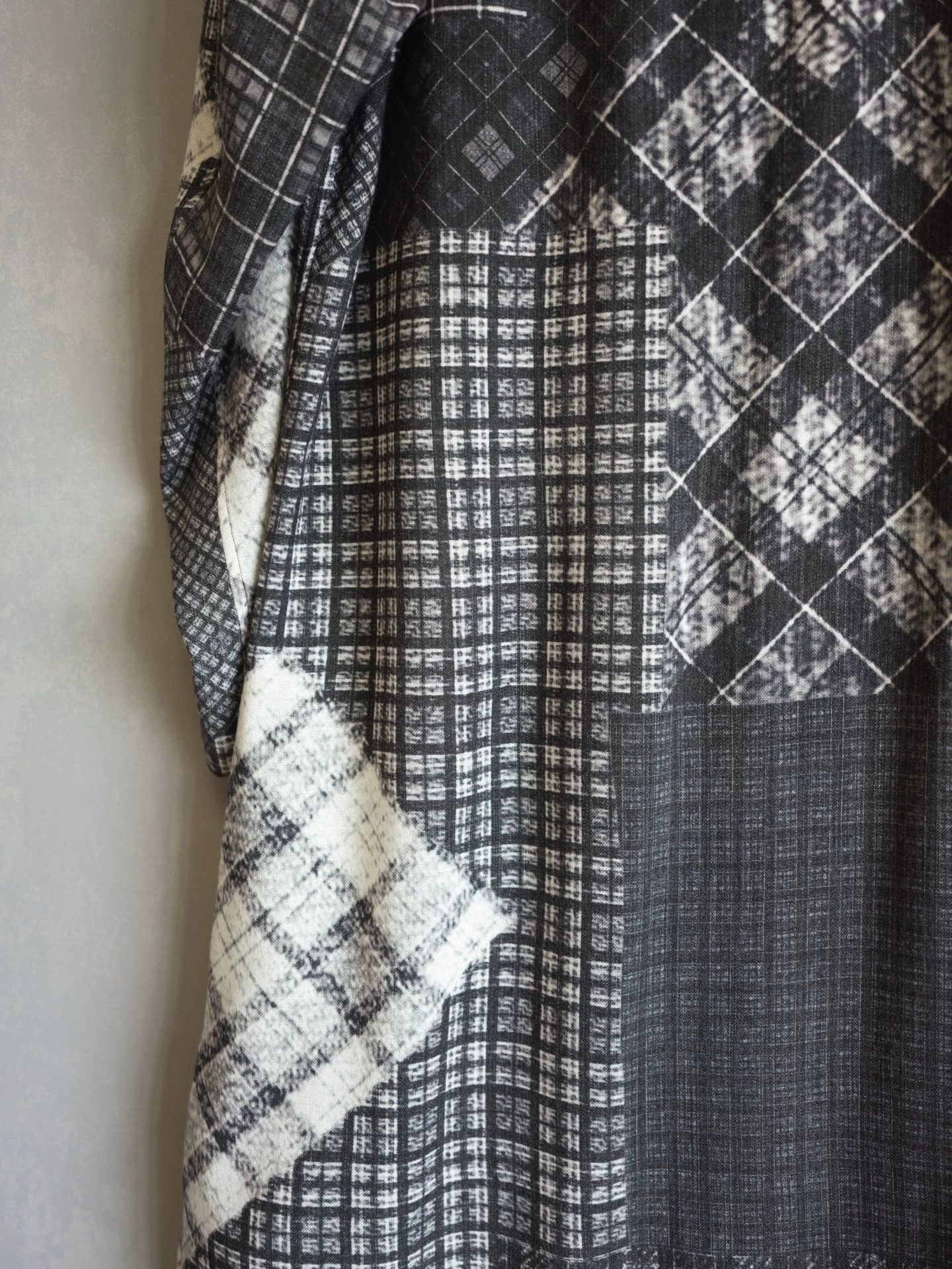 Yohji Yamamoto Yohji Yamamoto 16AW Hankyu Checked Long Shirt 1 Oversized Size US S / EU 44-46 / 1 - 8 Thumbnail