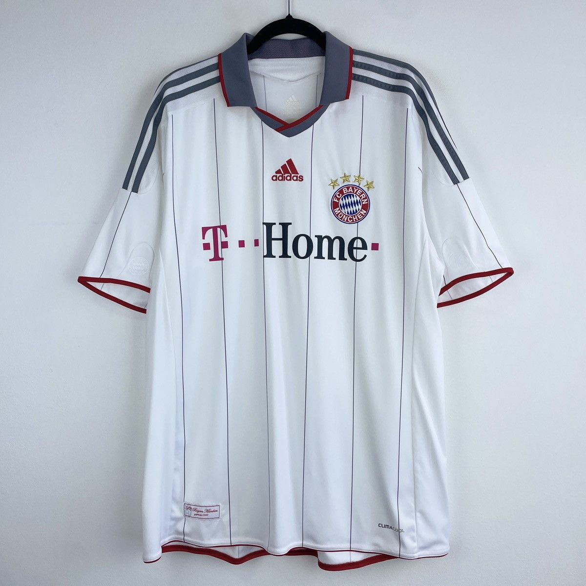 Adidas Bayern Munich Third Adidas Jersey Shirt Men 2009/2010 Size US XL / EU 56 / 4 - 1 Thumbnail