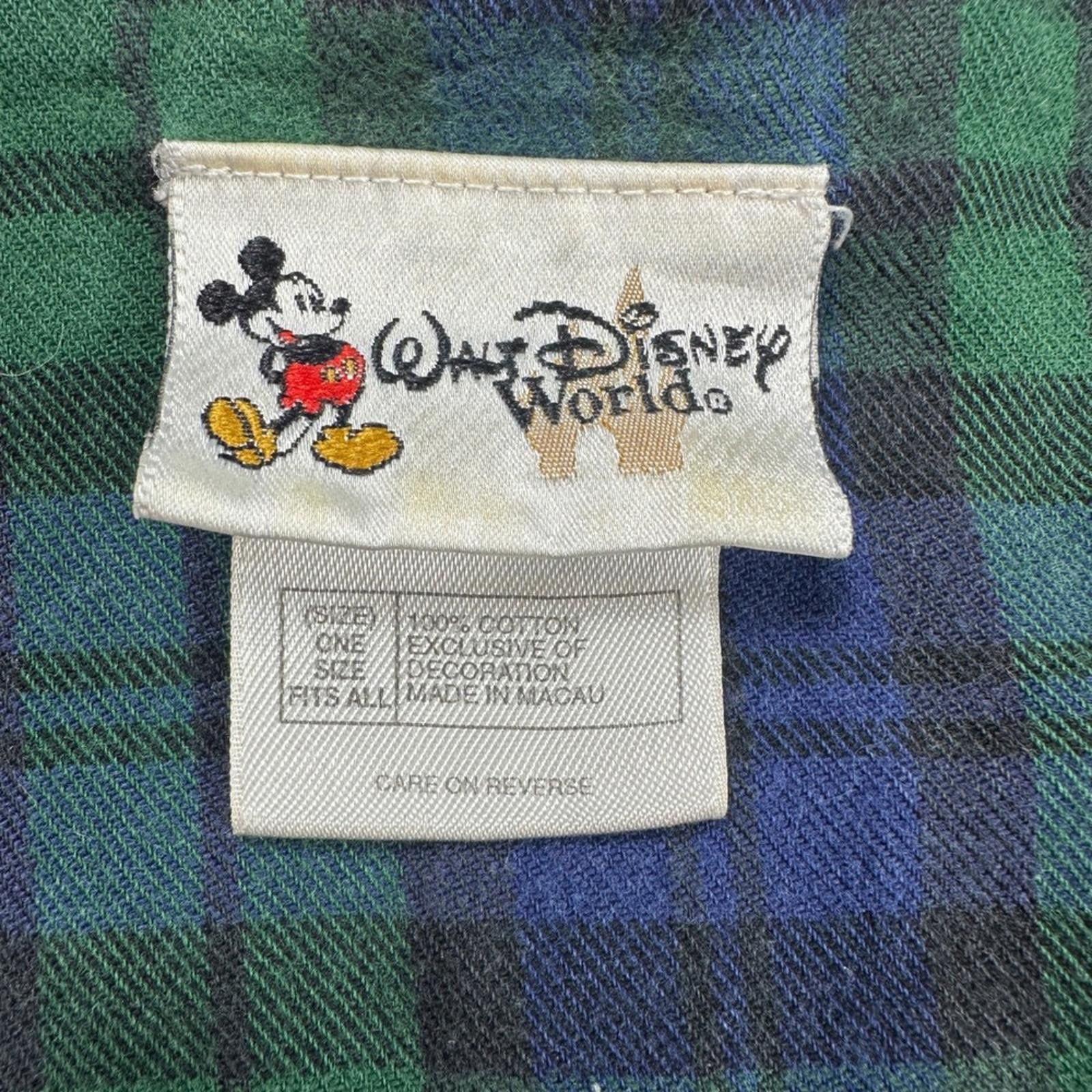 Other Vintage Walt Disney World Tigger Plaid Flannel Nightshirt Size ONE SIZE - 4 Thumbnail