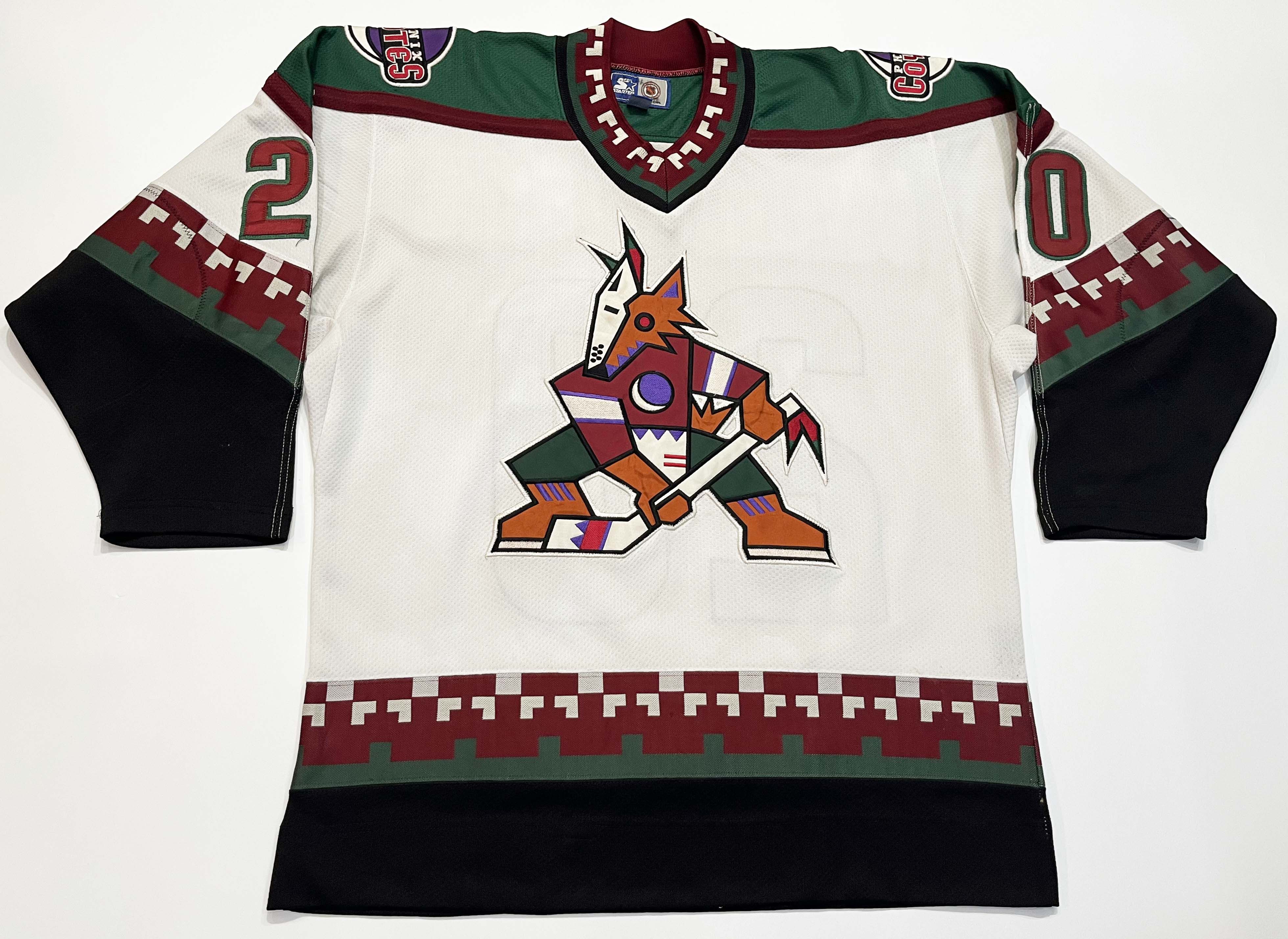 Starter Vtg Starter Phoenix Coyotes TVERDOVSKY #20 NHL Hockey Jersey Size US M / EU 48-50 / 2 - 2 Thumbnail
