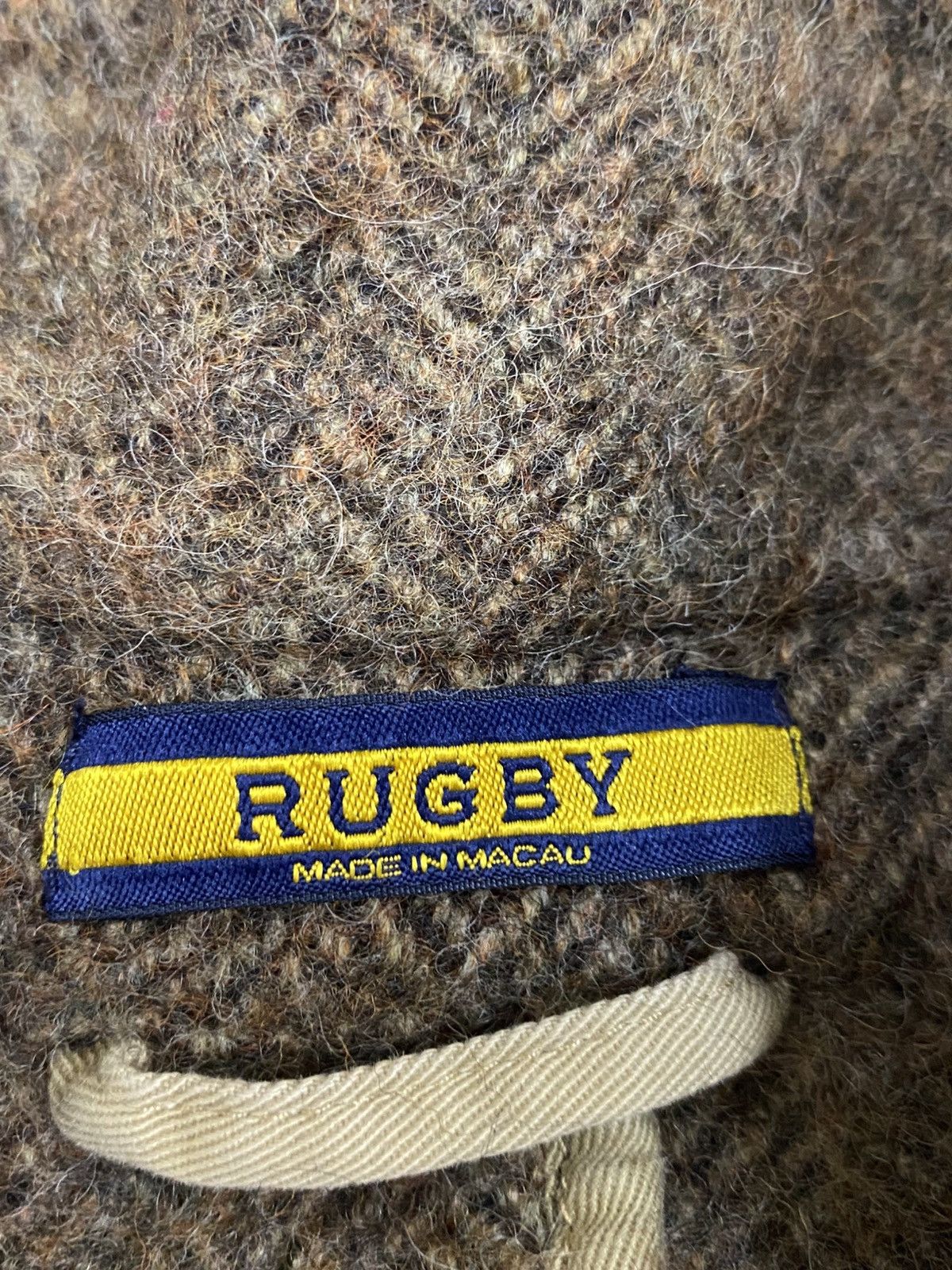 Rugby Ralph Lauren RUGBY Ralph Lauren Herringbone Wool Jacket Vintage Size US M / EU 48-50 / 2 - 10 Thumbnail