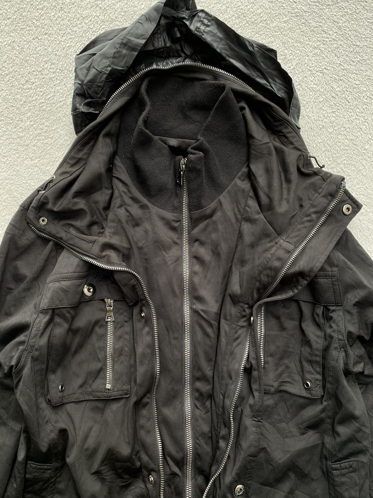 In The Attic 2000s In the Attic- Utilitarian Bomber Jacket Size US S / EU 44-46 / 1 - 5 Thumbnail