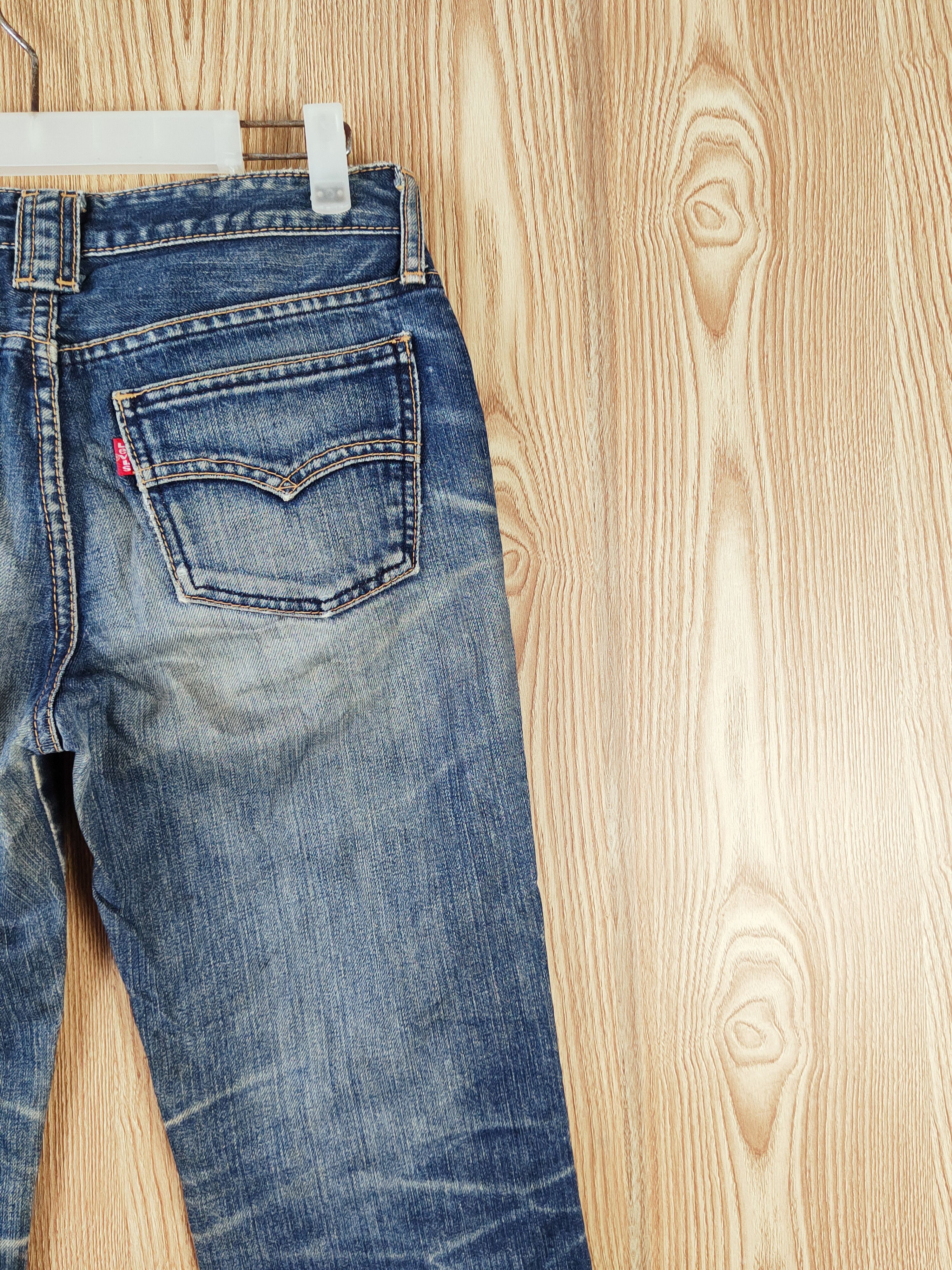 Levi's Levi's Dark Blue Distressed Ripped Jeans #W611 Size 28" / US 6 / IT 42 - 11 Thumbnail