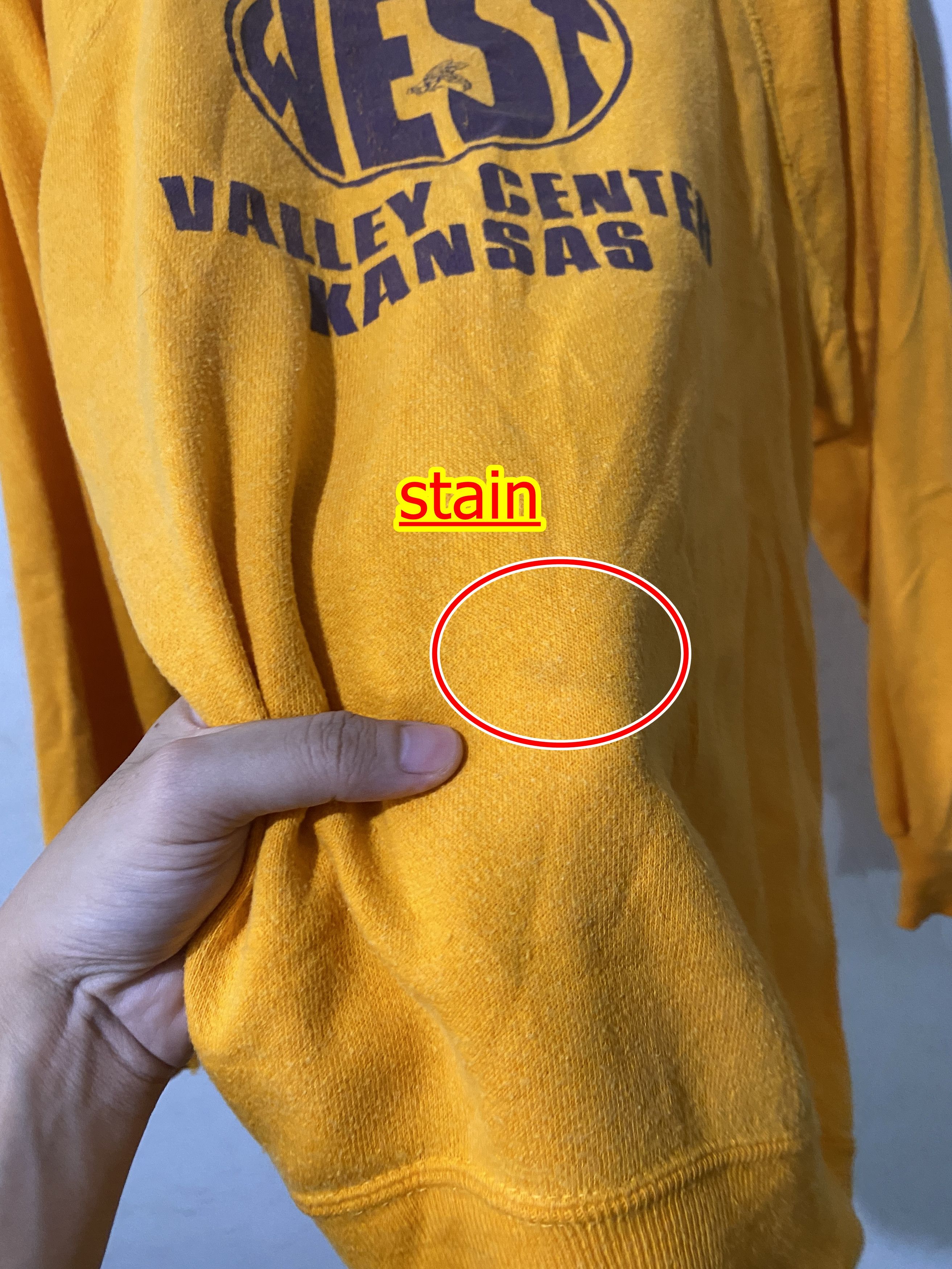 Vintage Vintage 80s Valley Center Kansas Sweatshirt Size US S / EU 44-46 / 1 - 7 Thumbnail