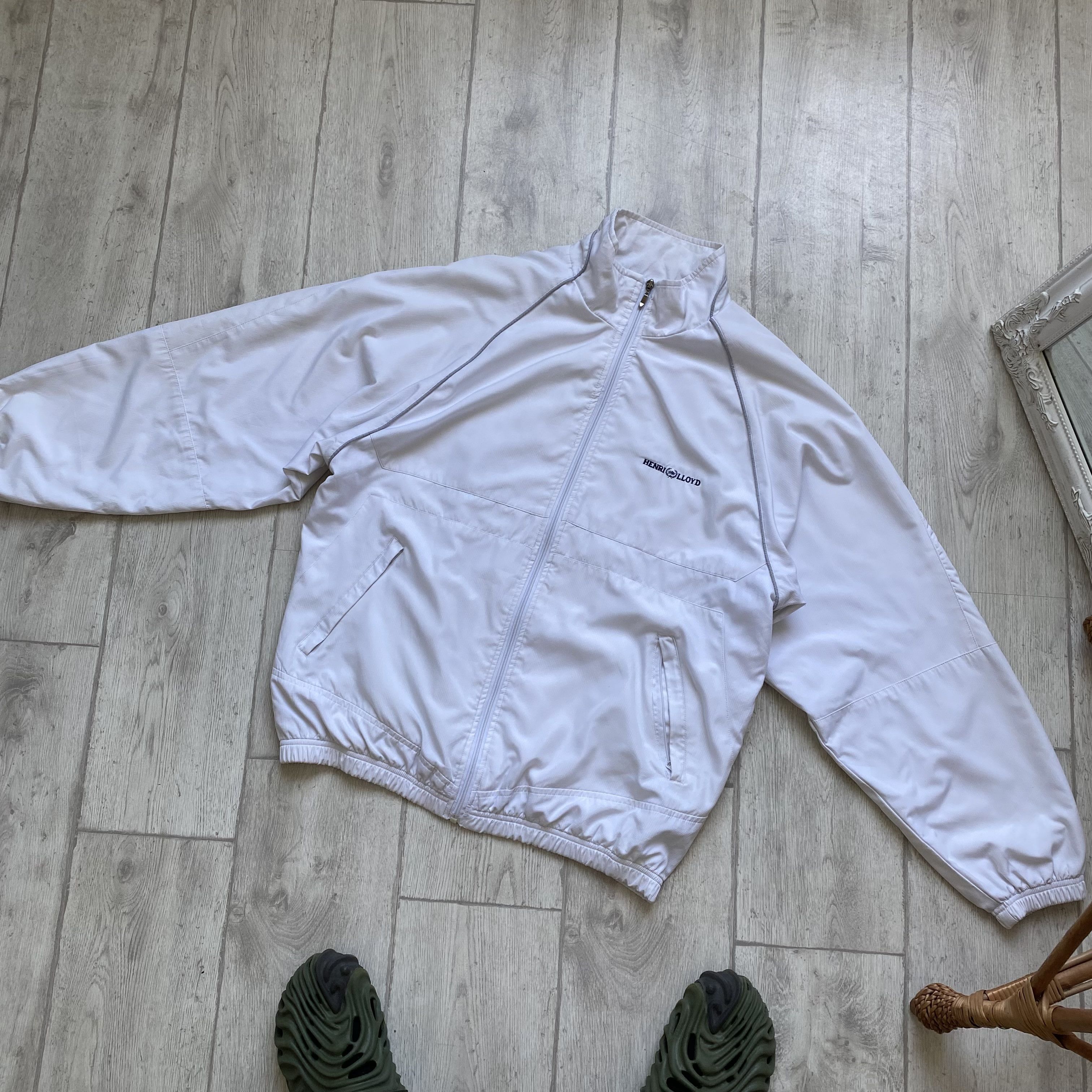 Henri Lloyd Vintage 90s Drill Henry Lloyd track jacket Windbreaker Nike Size US L / EU 52-54 / 3 - 10 Thumbnail