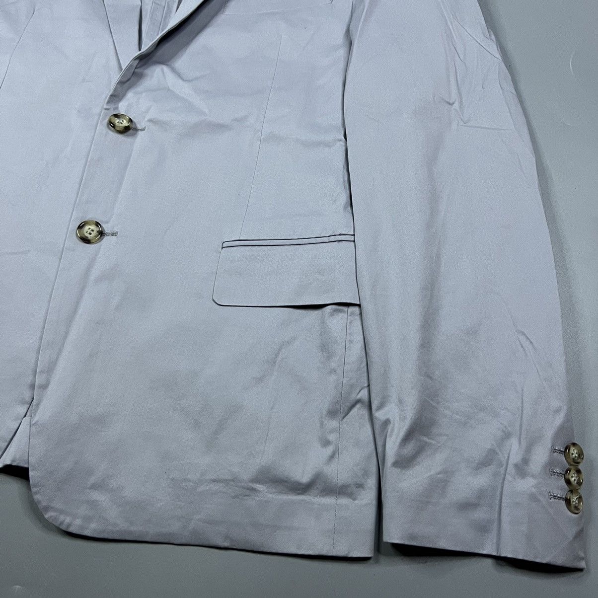 Prada Prada 2011 Nylon Blazer Silver Grey Size XL / US 12-14 / IT 48-50 - 5 Thumbnail