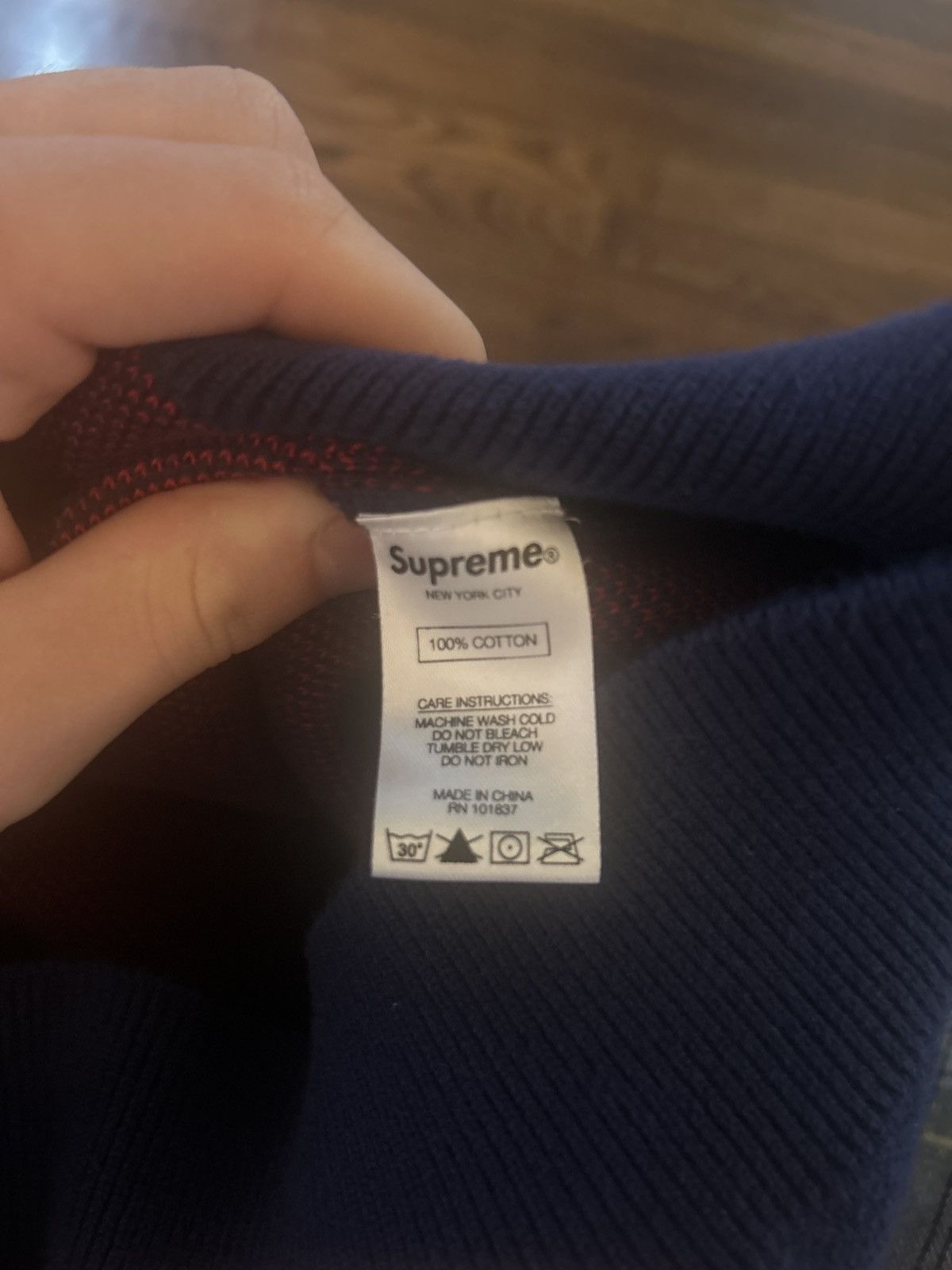 Supreme Box Knit Sweater