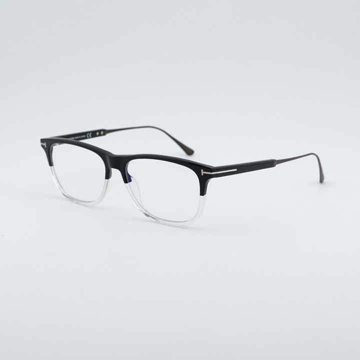 Tom Ford Tom Ford FT5589-B 003 Eyeglasses Black/Crystal 55mm Size ONE SIZE - 1 Thumbnail