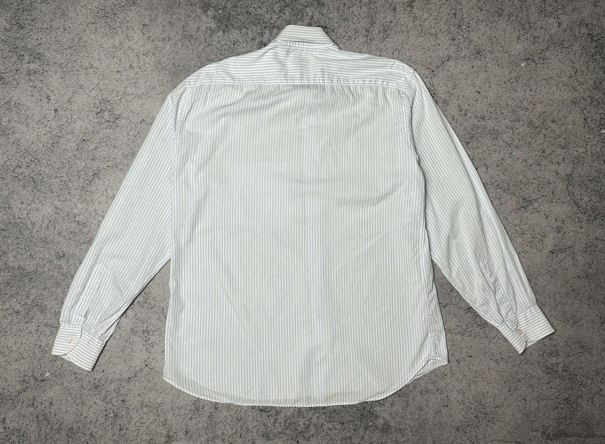 Valentino Vintage Valentino Chemises Long Sleeve Striped Shirt Size US M / EU 48-50 / 2 - 13 Thumbnail