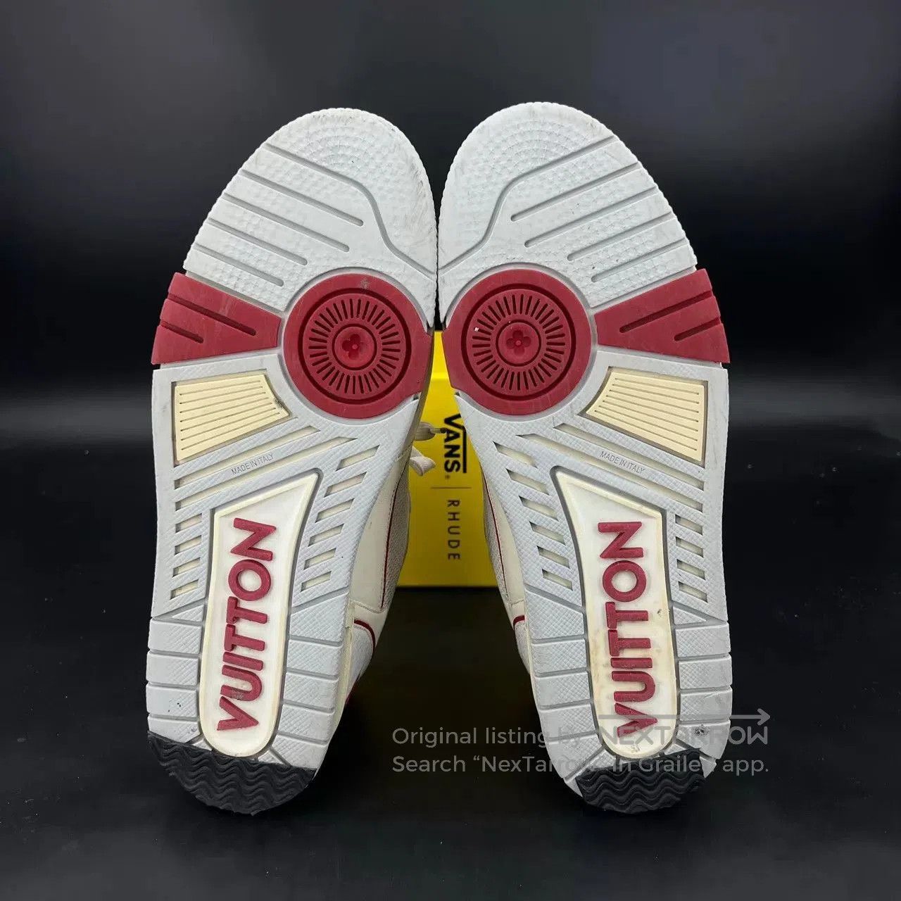 Louis Vuitton White High. Size US 10 / EU 43 - 4 Thumbnail