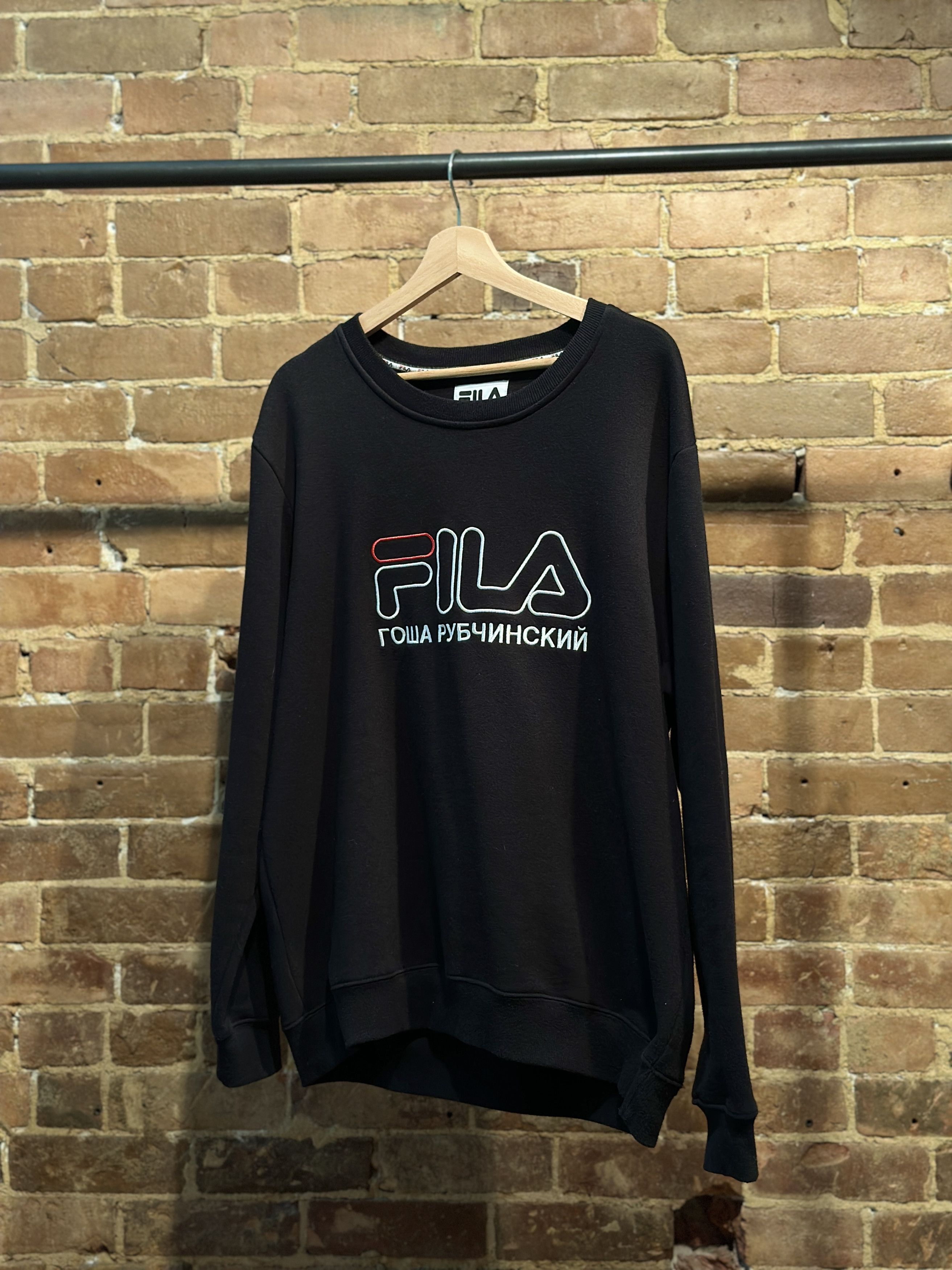 Crew Neck Fila X Gosha Sweatshirt Gosha Rubchinskiy X Fila Crewneck