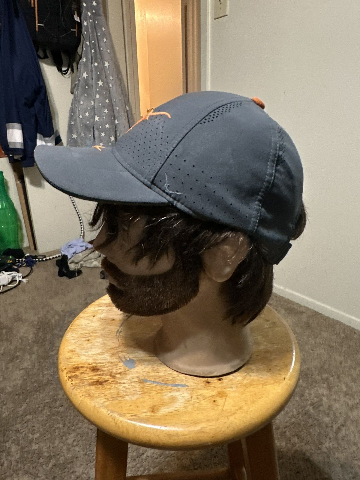 NCAA Vintage NCAA Nike Texas Longhorns “triple grey” hat 00s Size ONE SIZE - 5 Thumbnail