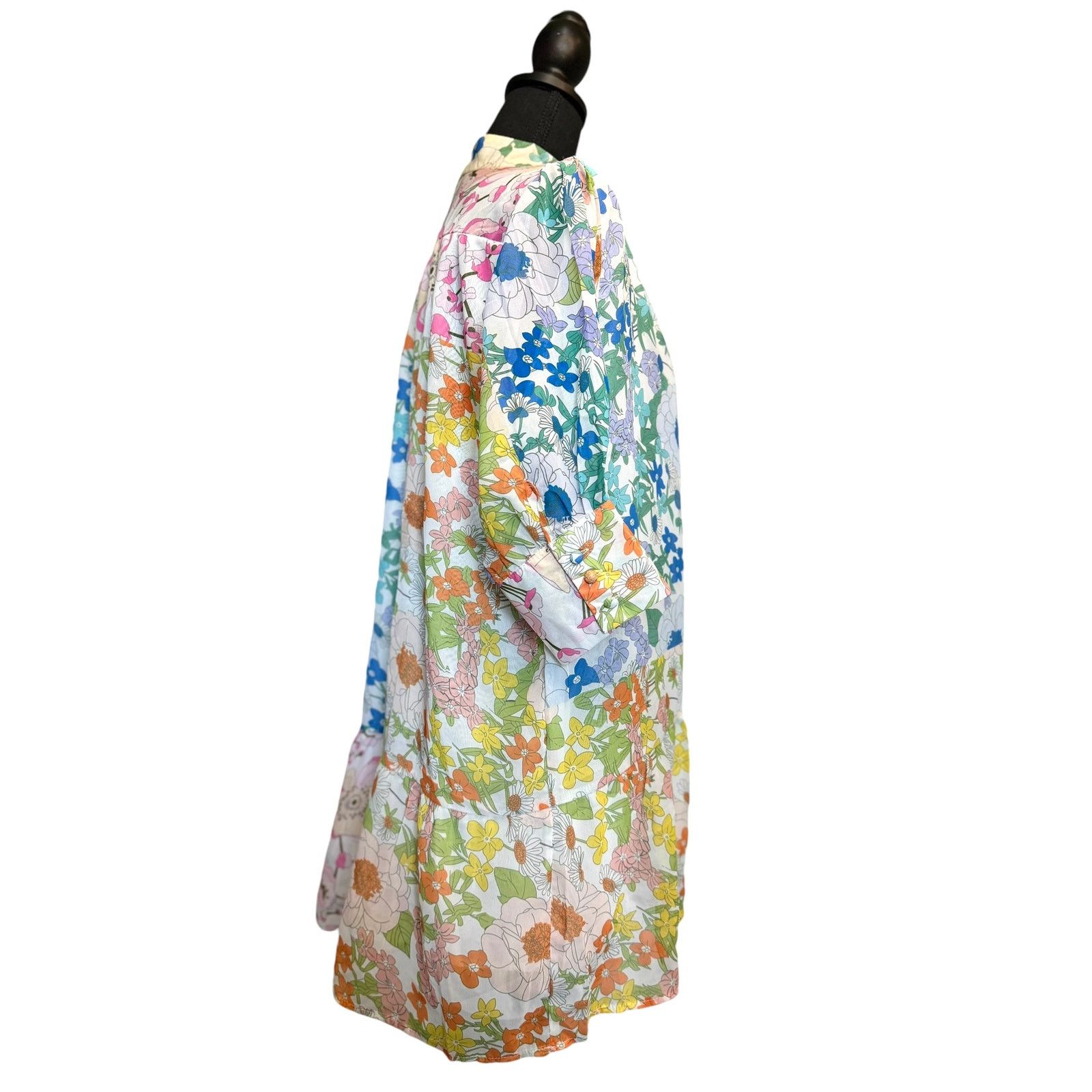 Other BOHO Floral Dress Arthur Jane Claire Large Retro Hippie Size L / US 10 / IT 46 - 8 Thumbnail